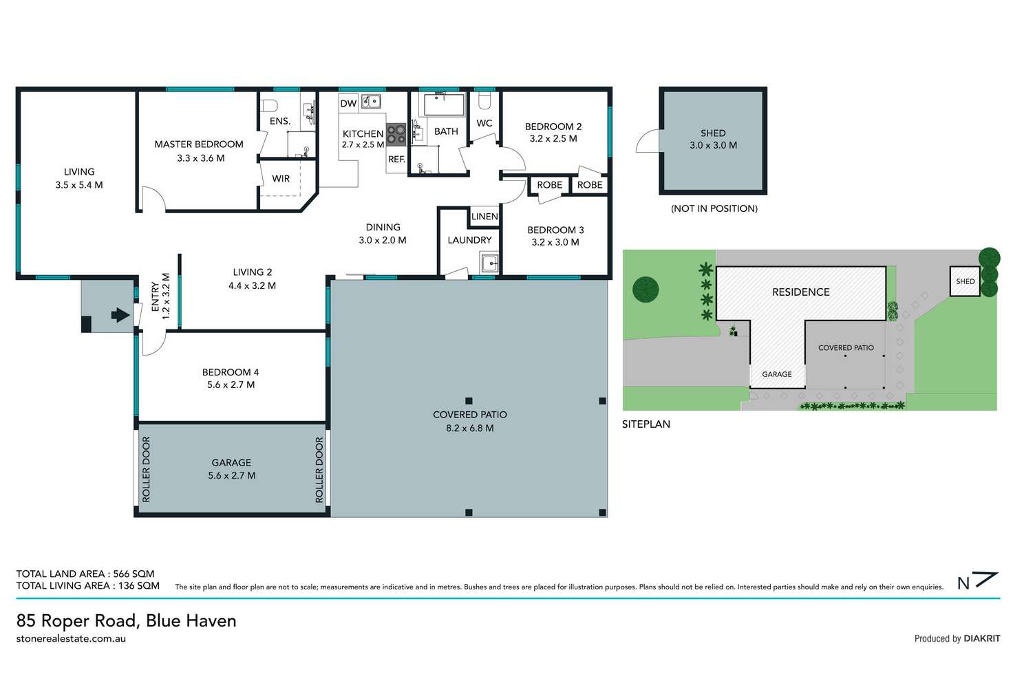 Floorplan of Homely house listing, 85 Roper Road, Blue Haven NSW 2262
