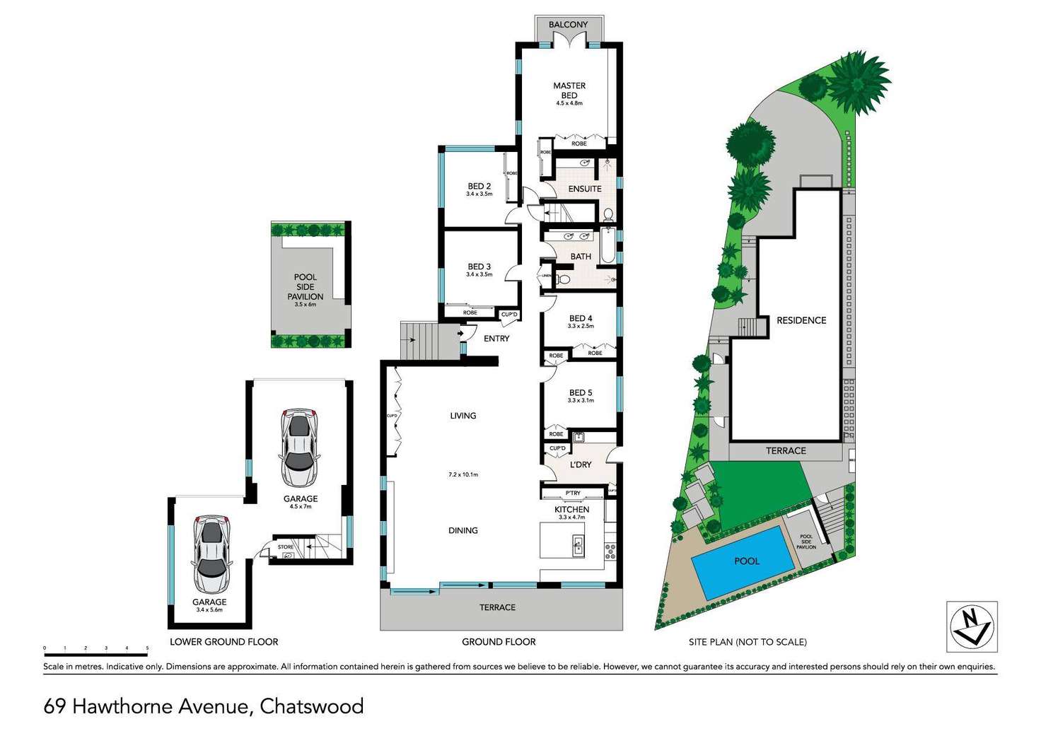 Floorplan of Homely house listing, 69 Hawthorne Avenue, Chatswood NSW 2067