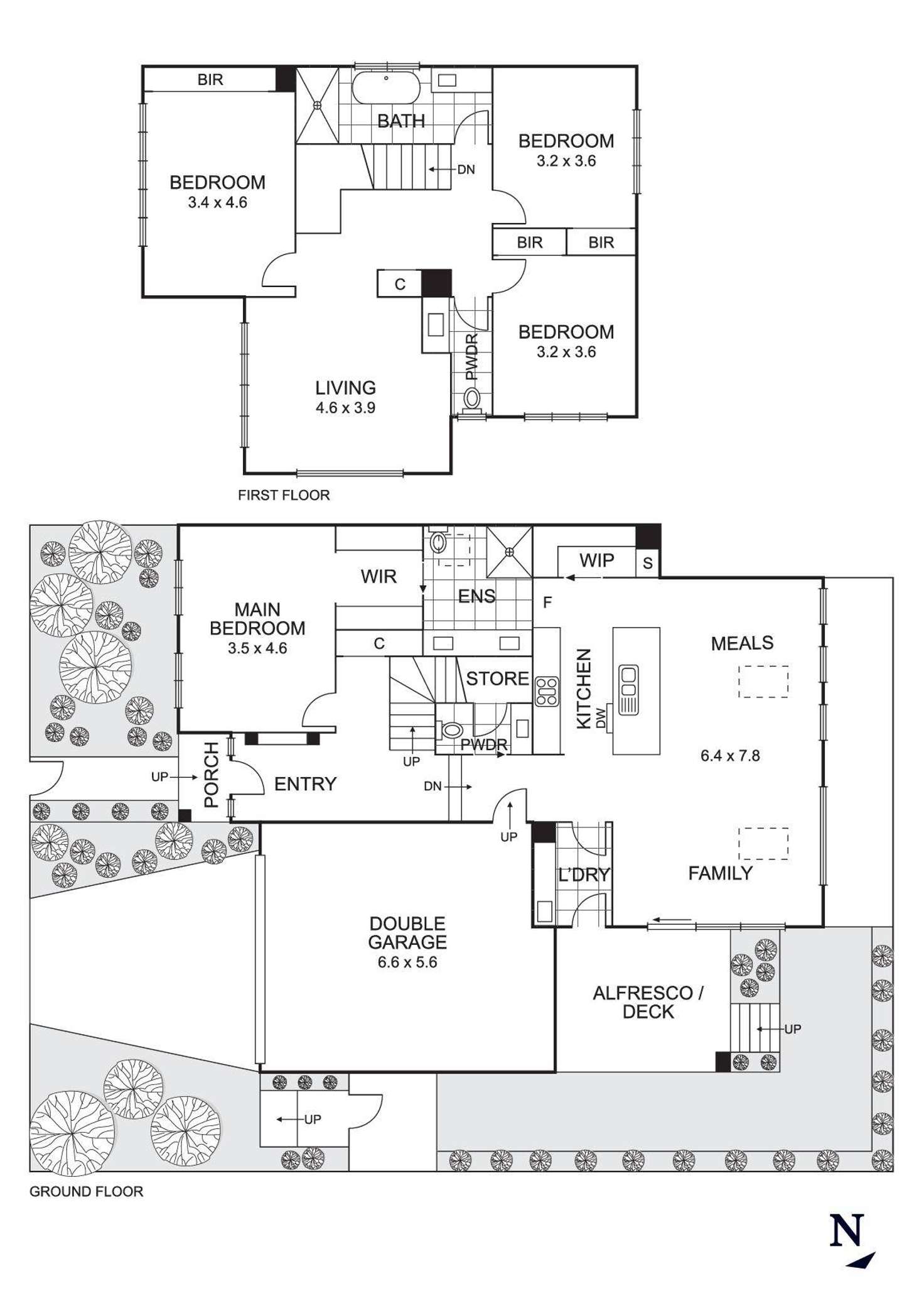 Floorplan of Homely house listing, 1A Aspinall Road, Box Hill North VIC 3129