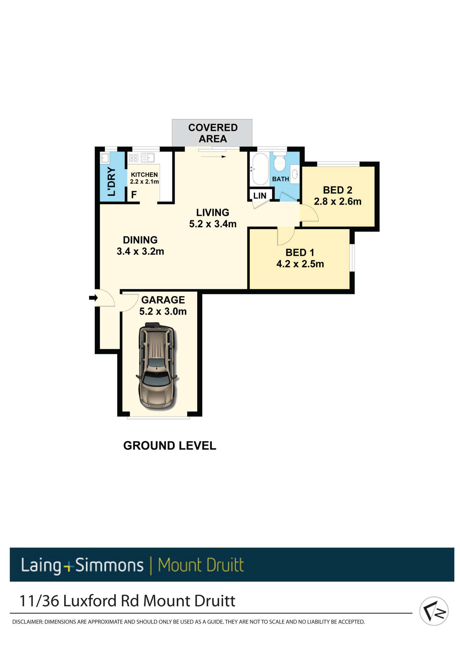 Floorplan of Homely unit listing, 11/36 Luxford Road, Mount Druitt NSW 2770