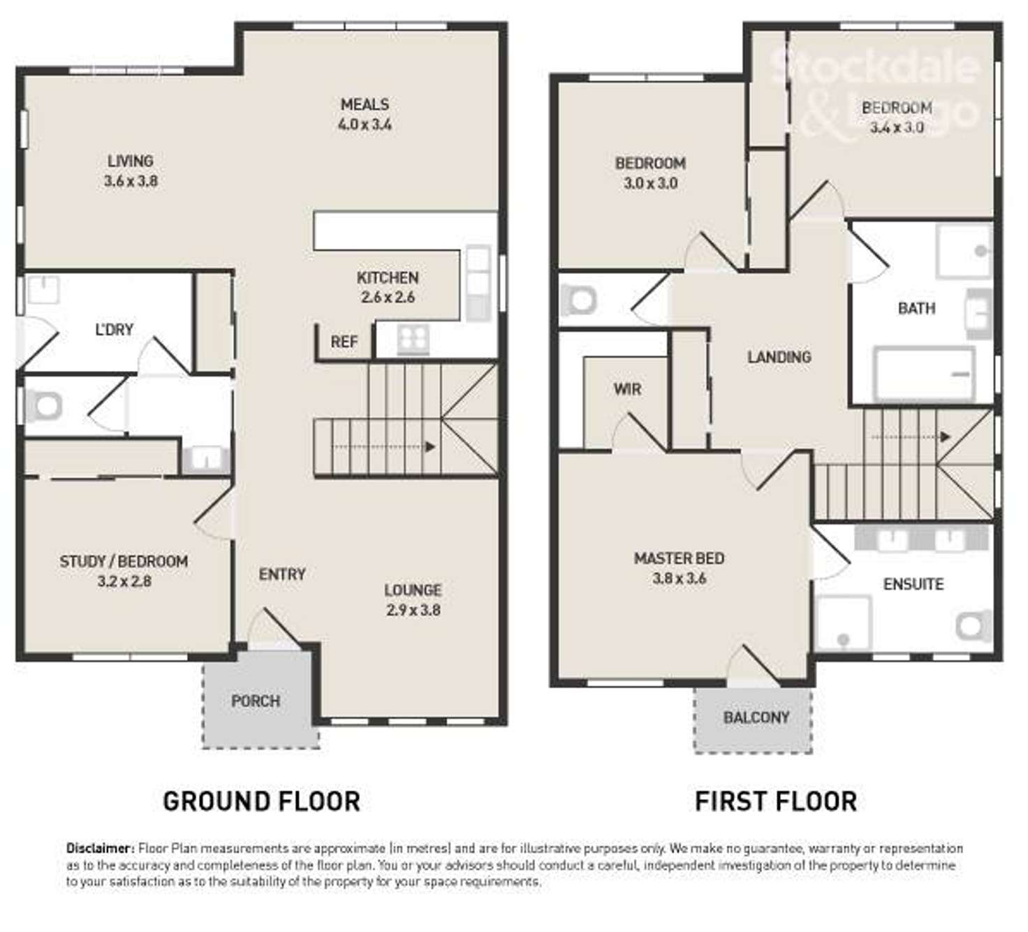 Floorplan of Homely townhouse listing, 1/80 Central Avenue, Altona Meadows VIC 3028