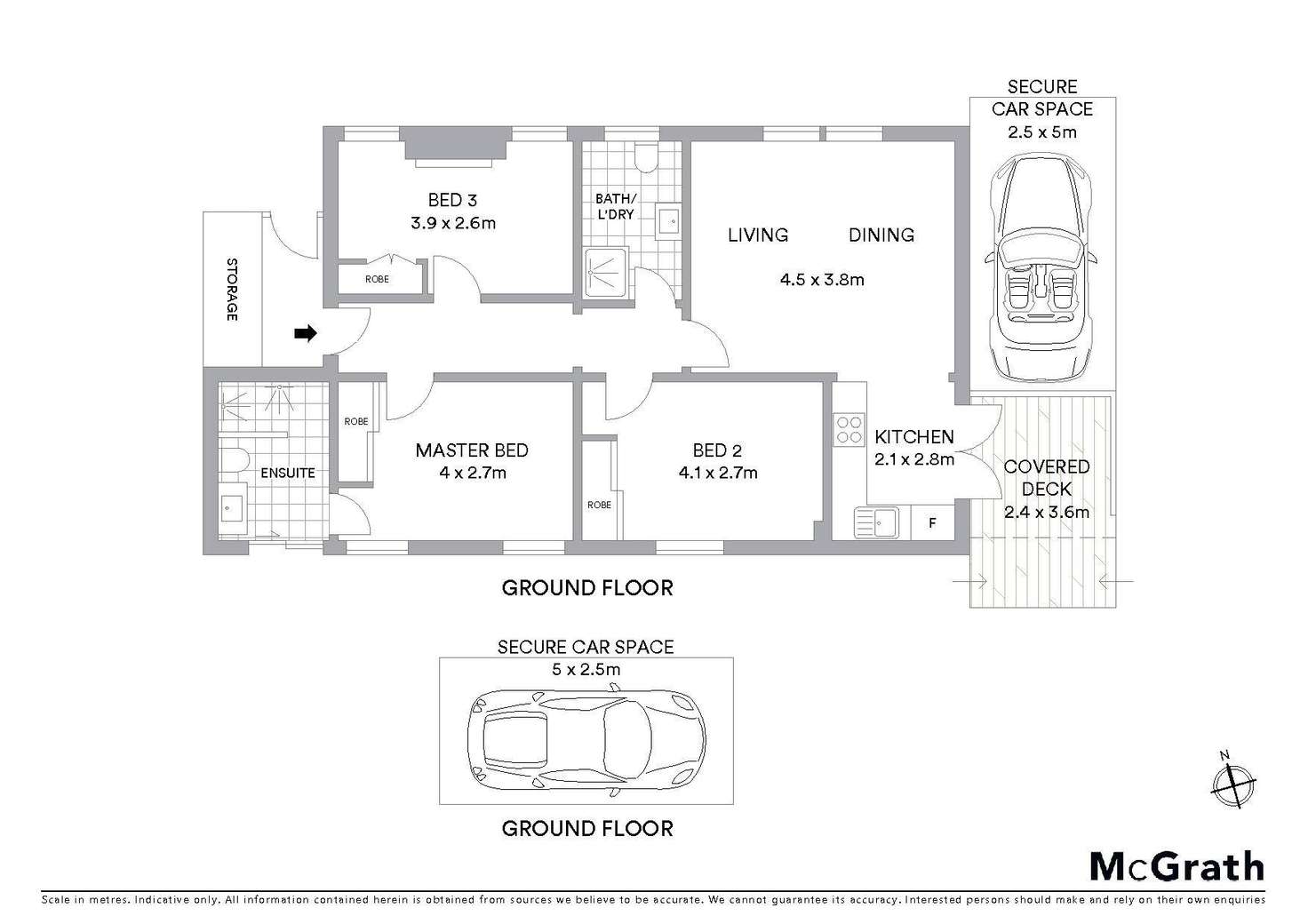 Floorplan of Homely apartment listing, 2/6 Council Street, Bondi Junction NSW 2022