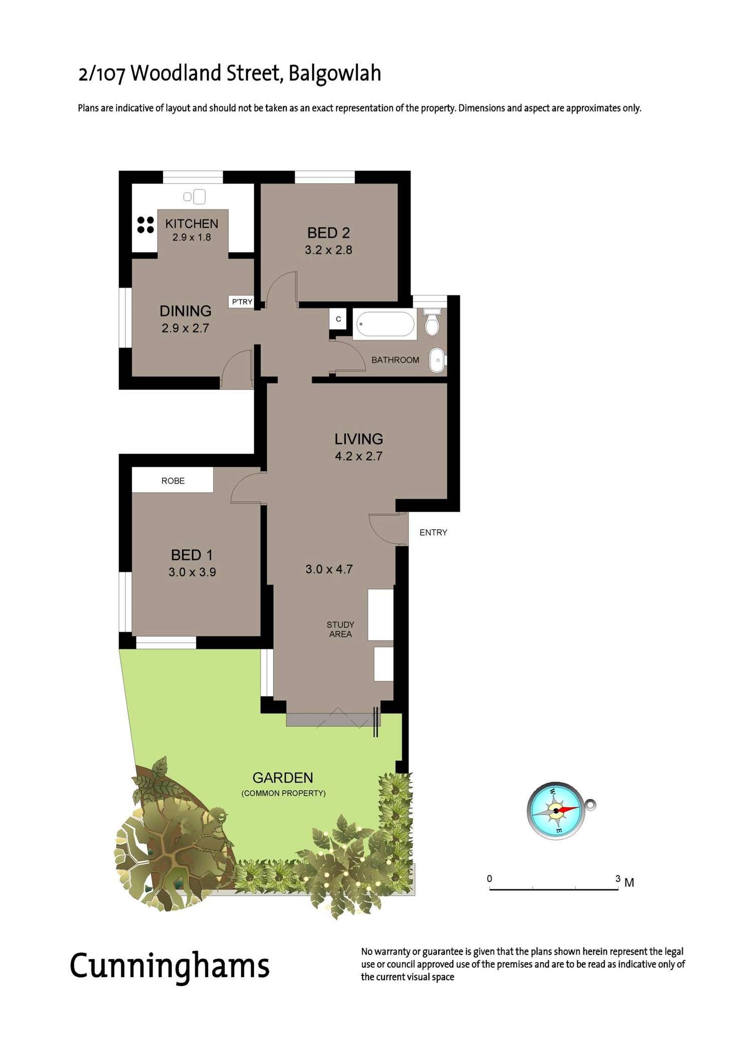 Floorplan of Homely apartment listing, 2/107 Woodland Street, Balgowlah NSW 2093