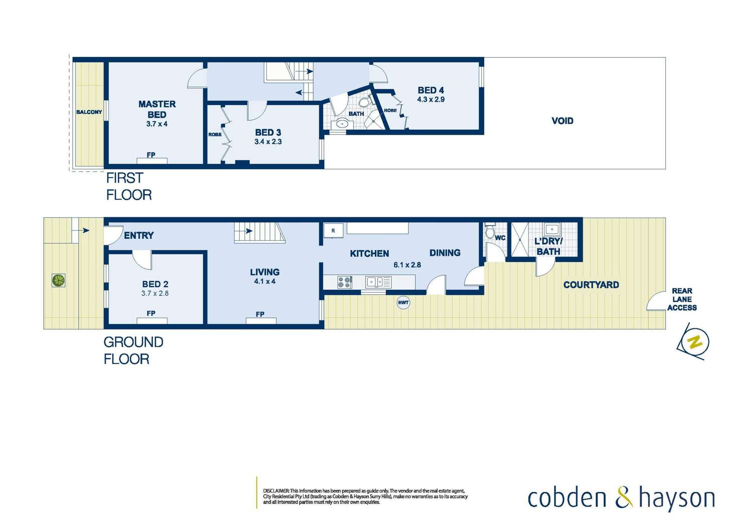 Floorplan of Homely house listing, 99 Arthur Street, Surry Hills NSW 2010