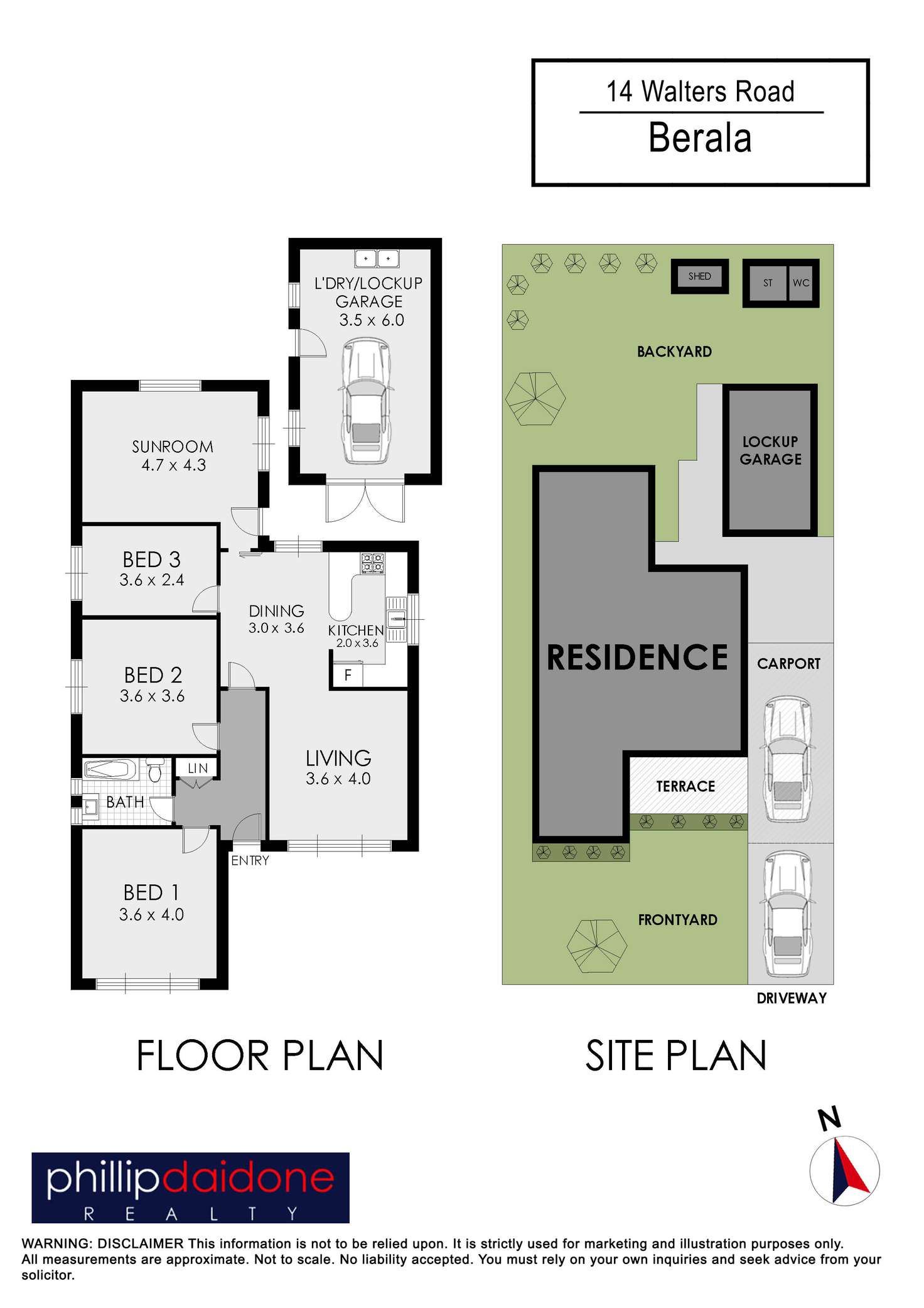 Floorplan of Homely house listing, 14 Walters Road, Berala NSW 2141