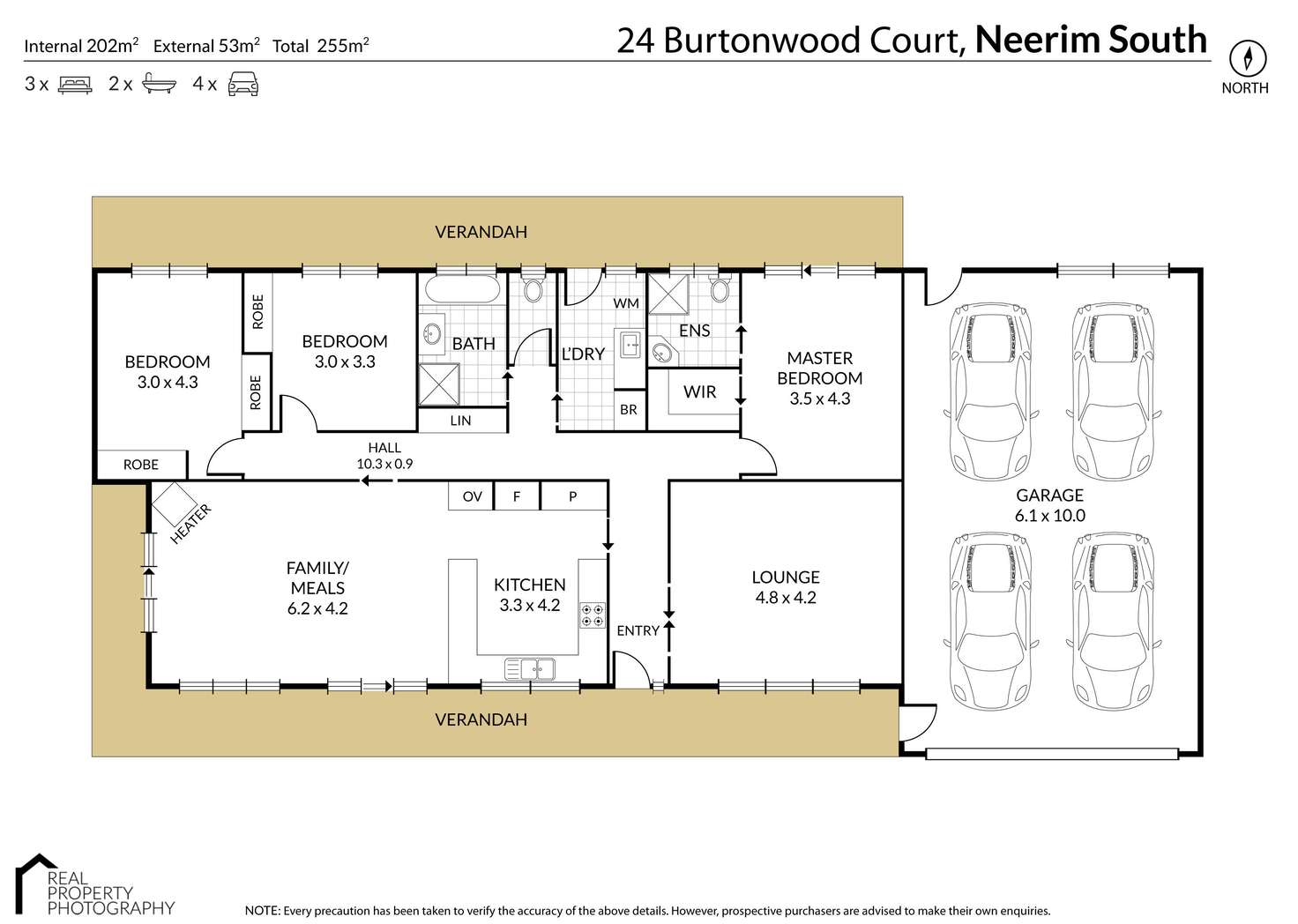 Floorplan of Homely house listing, 24 Burtonwood Court, Neerim South VIC 3831