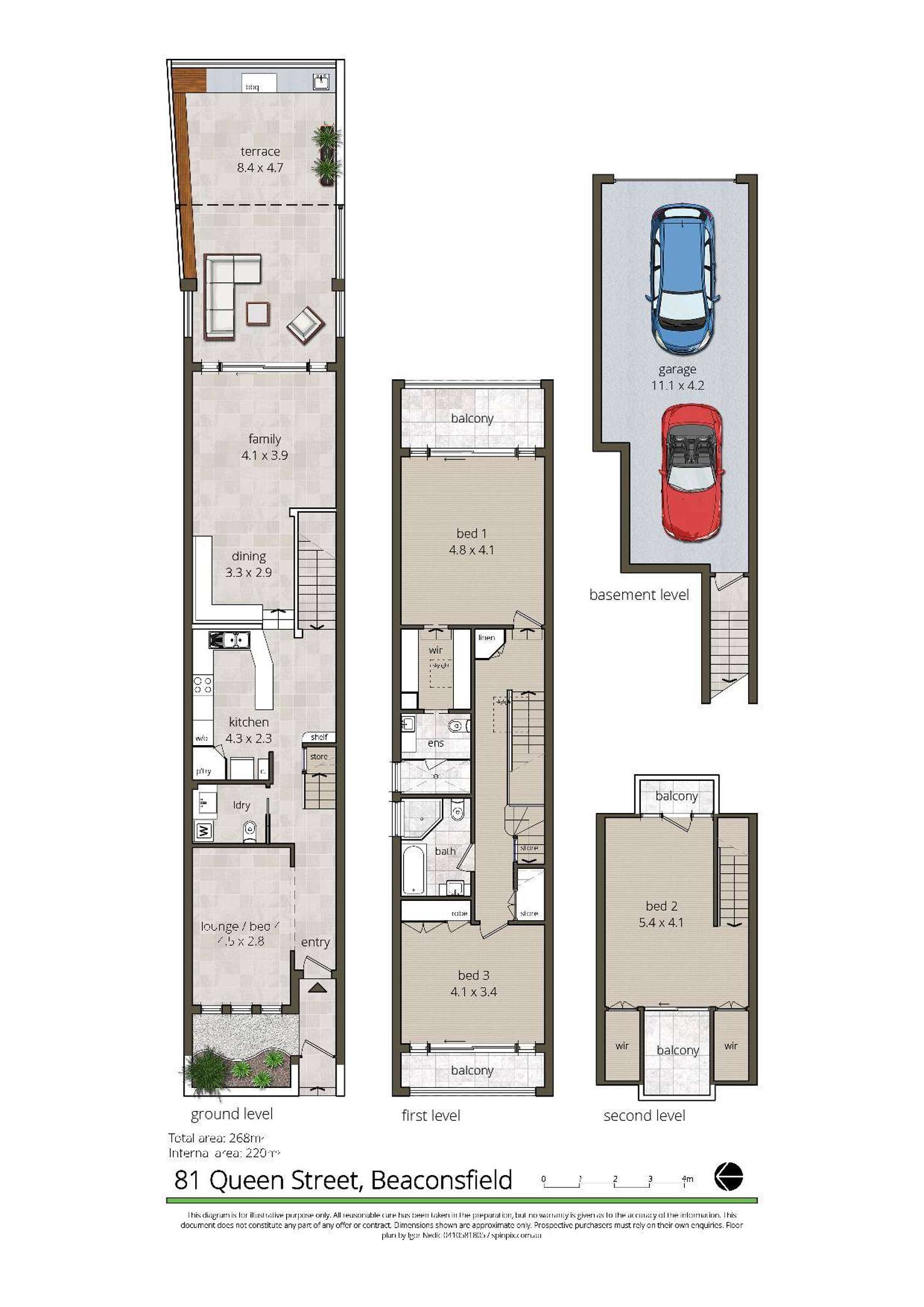 Floorplan of Homely house listing, 81 Queen Street, Alexandria NSW 2015