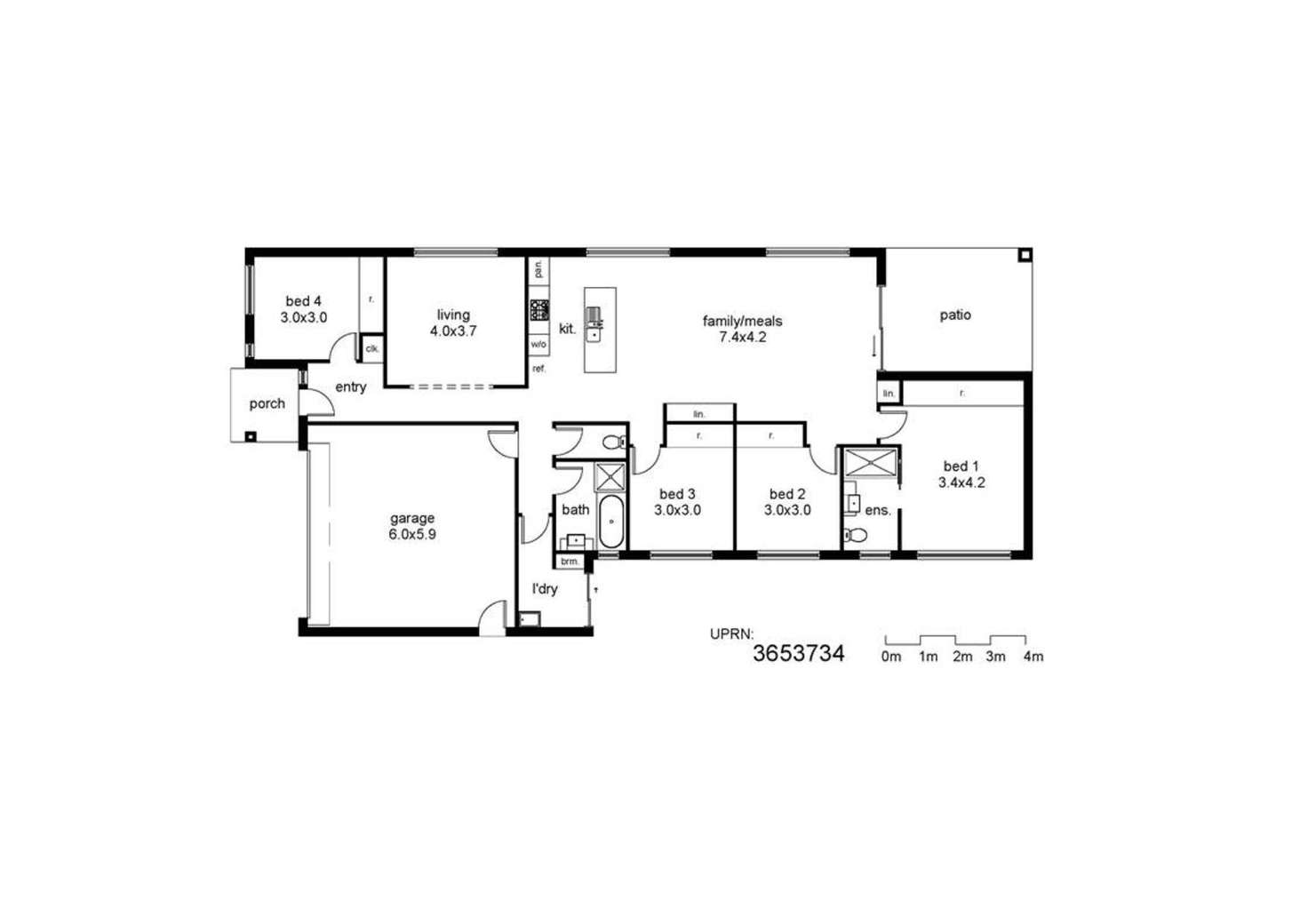 Floorplan of Homely house listing, Address available on request