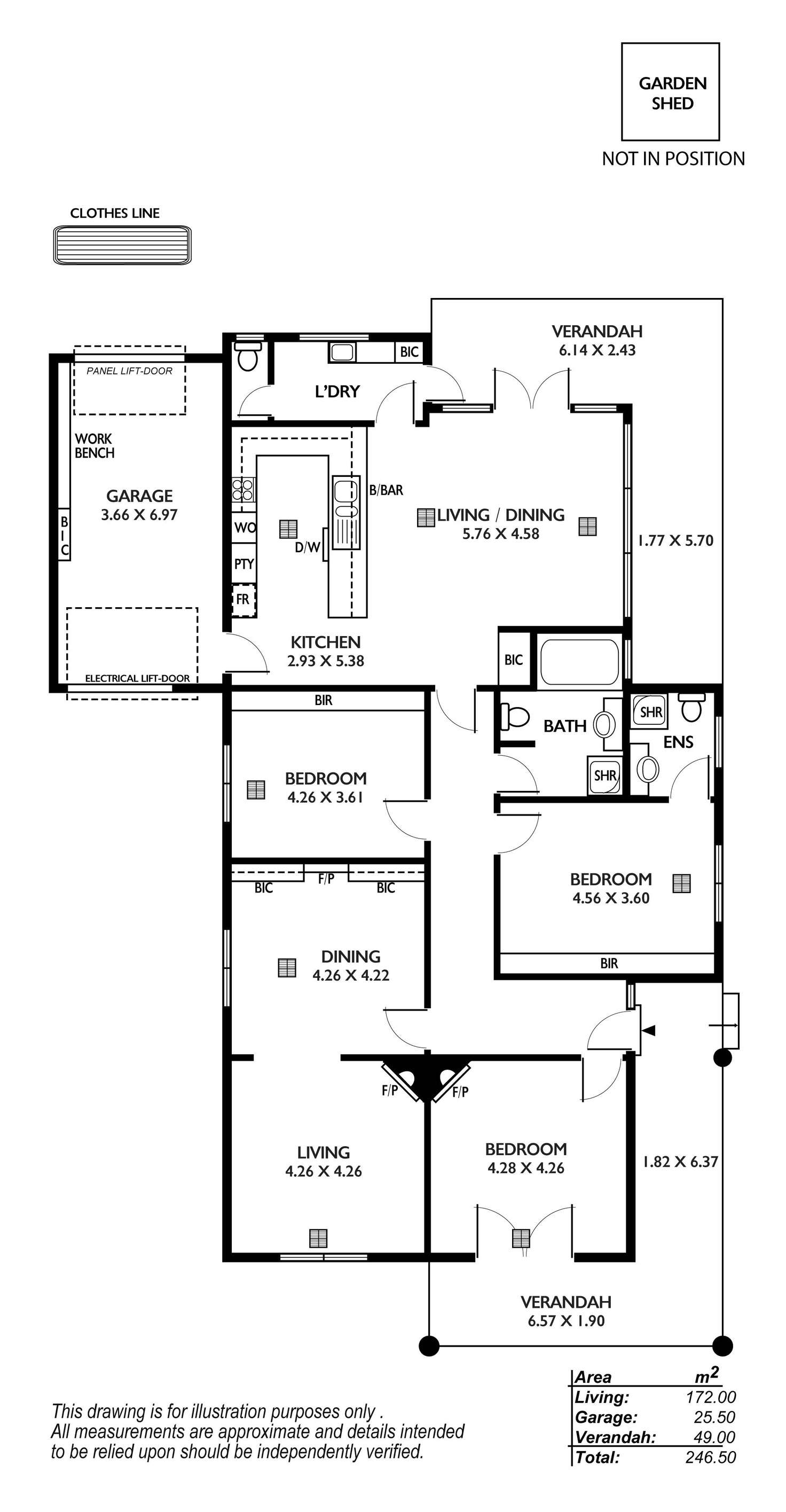 Floorplan of Homely house listing, 19 Melrose Avenue, Beulah Park SA 5067