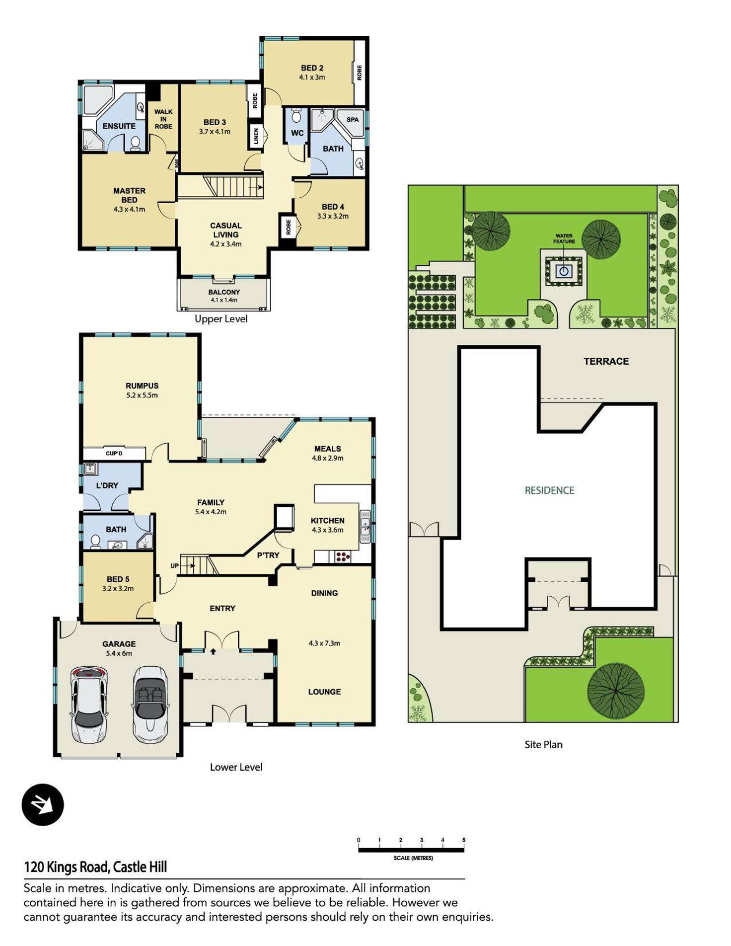Floorplan of Homely house listing, 120 Kings Road, Castle Hill NSW 2154