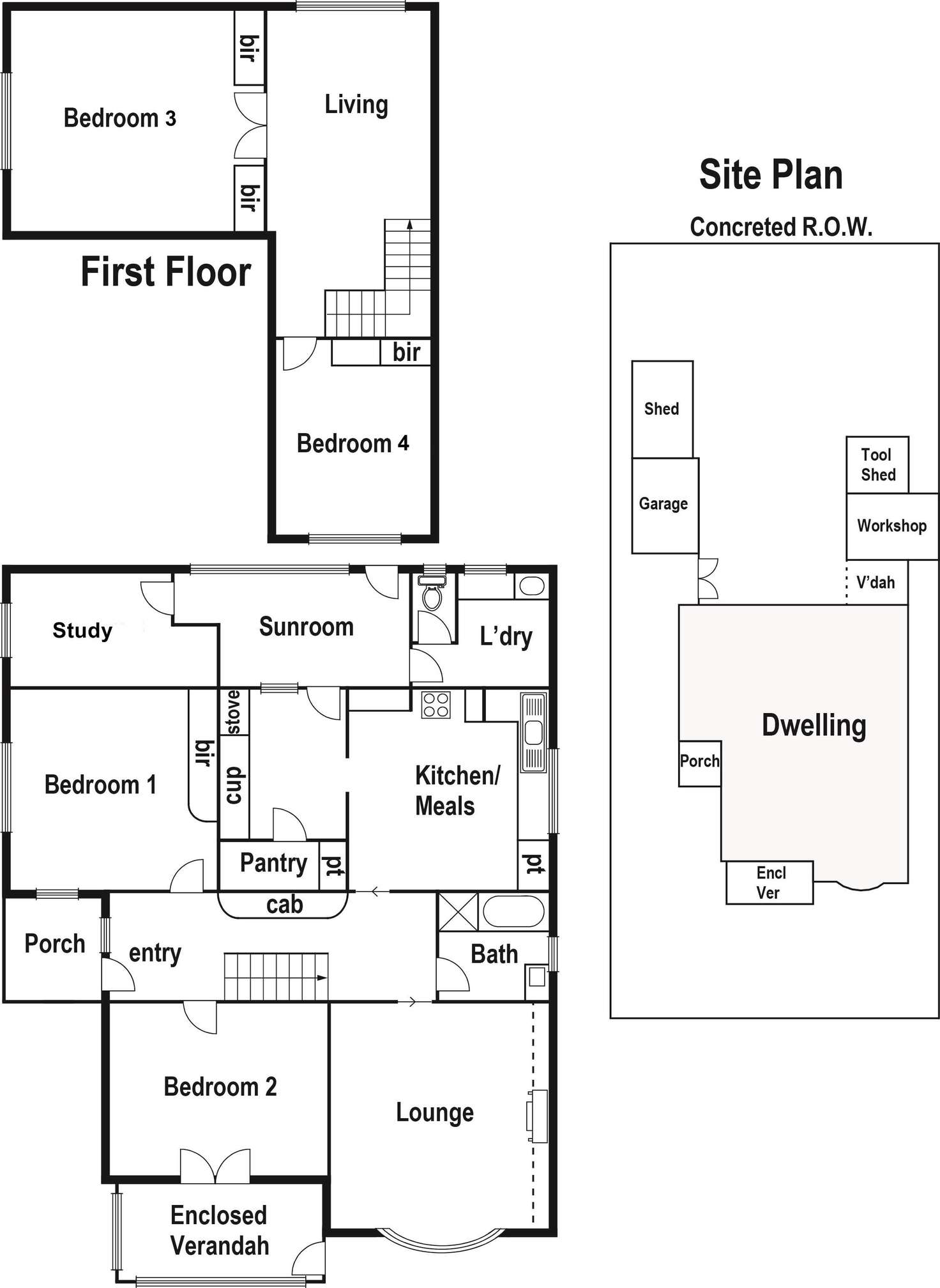 Floorplan of Homely house listing, 53 King WIlliam Street, Reservoir VIC 3073