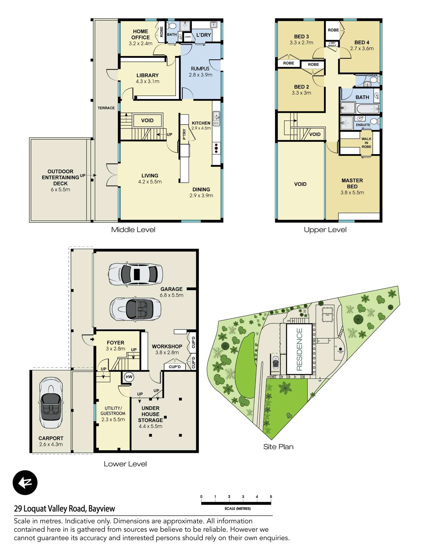 Floorplan of Homely house listing, 29 Loquat Valley Road, Bayview NSW 2104