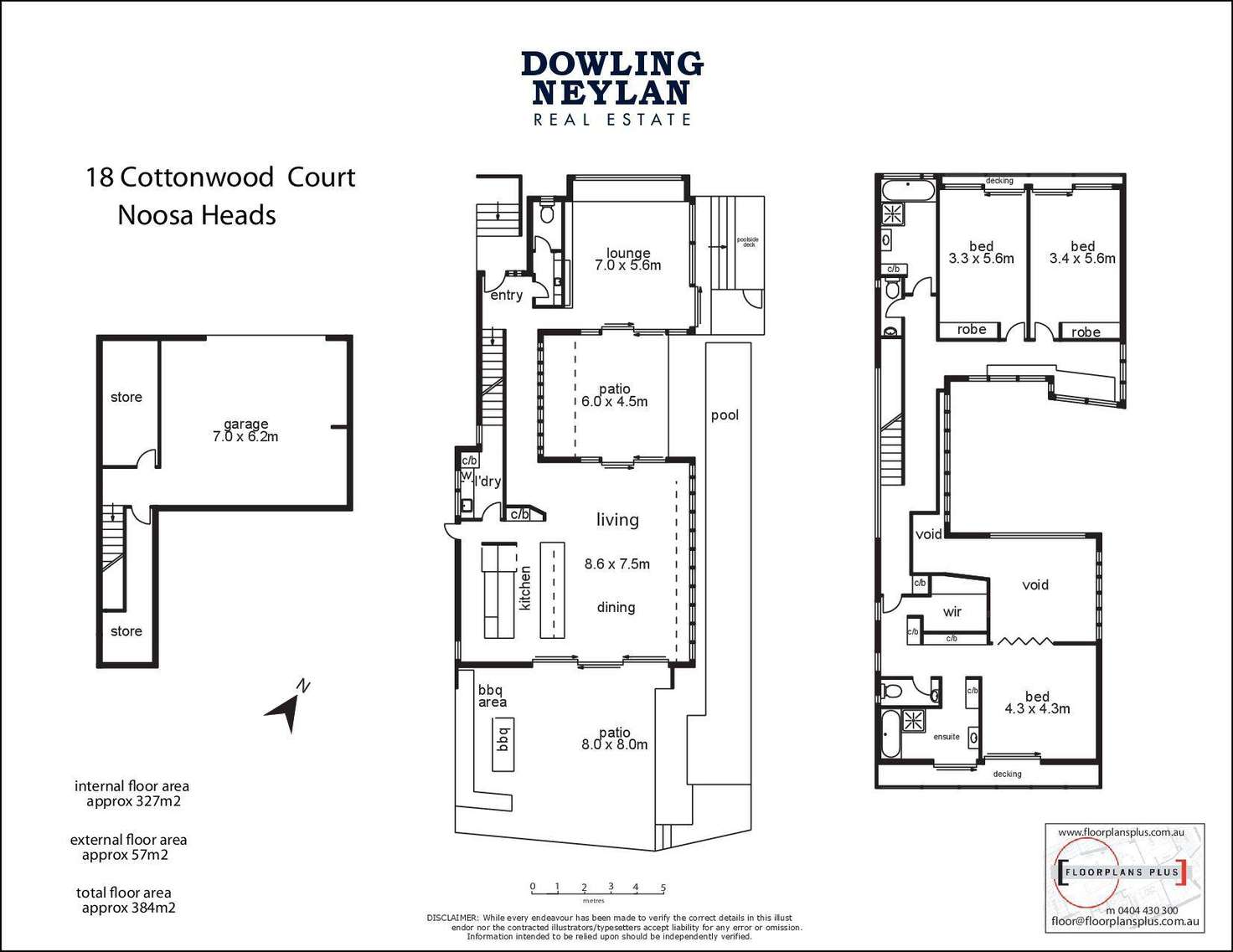 Floorplan of Homely house listing, 18 Cottonwood Court, Noosa Heads QLD 4567