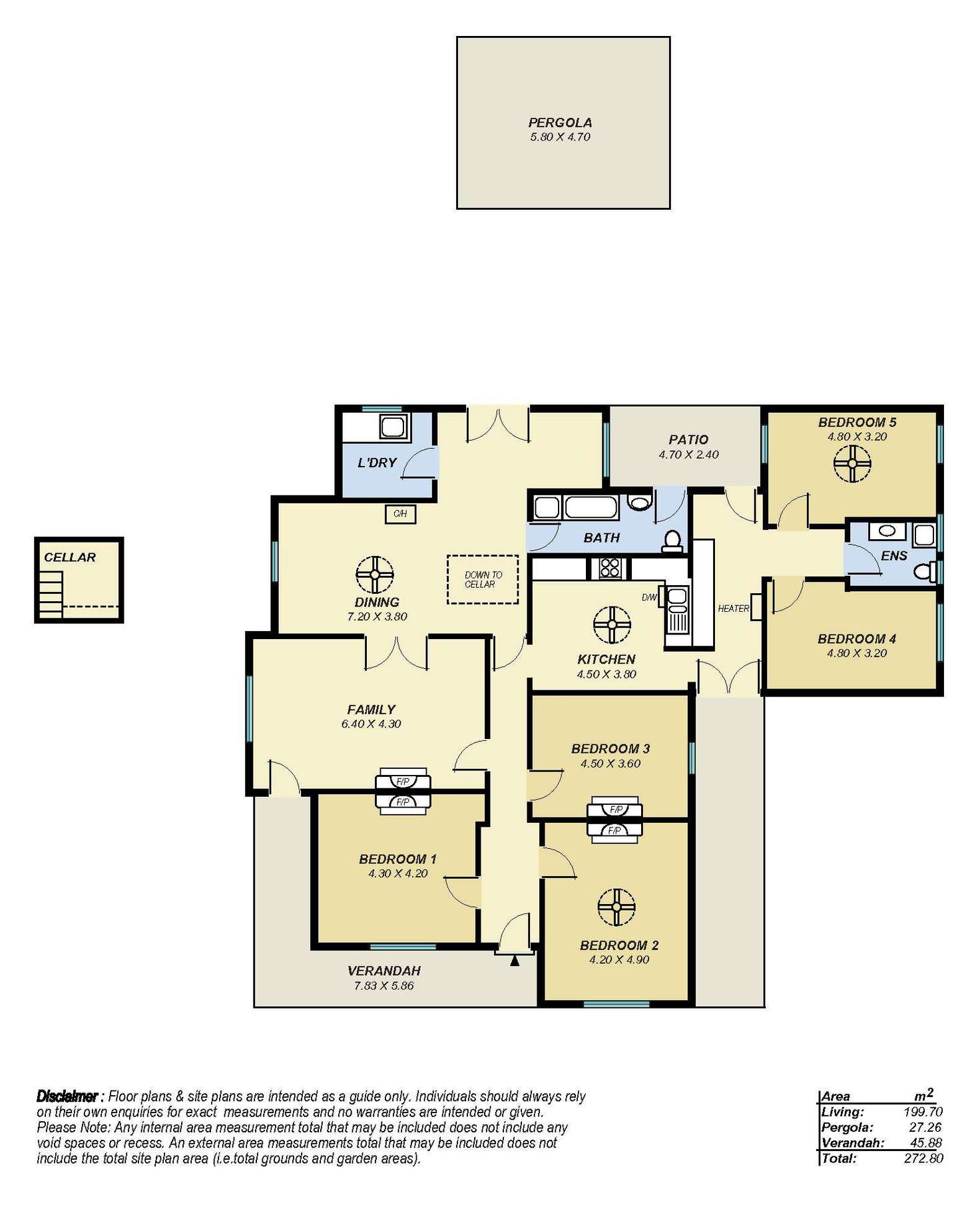 Floorplan of Homely house listing, 51 Battams Road, Royston Park SA 5070