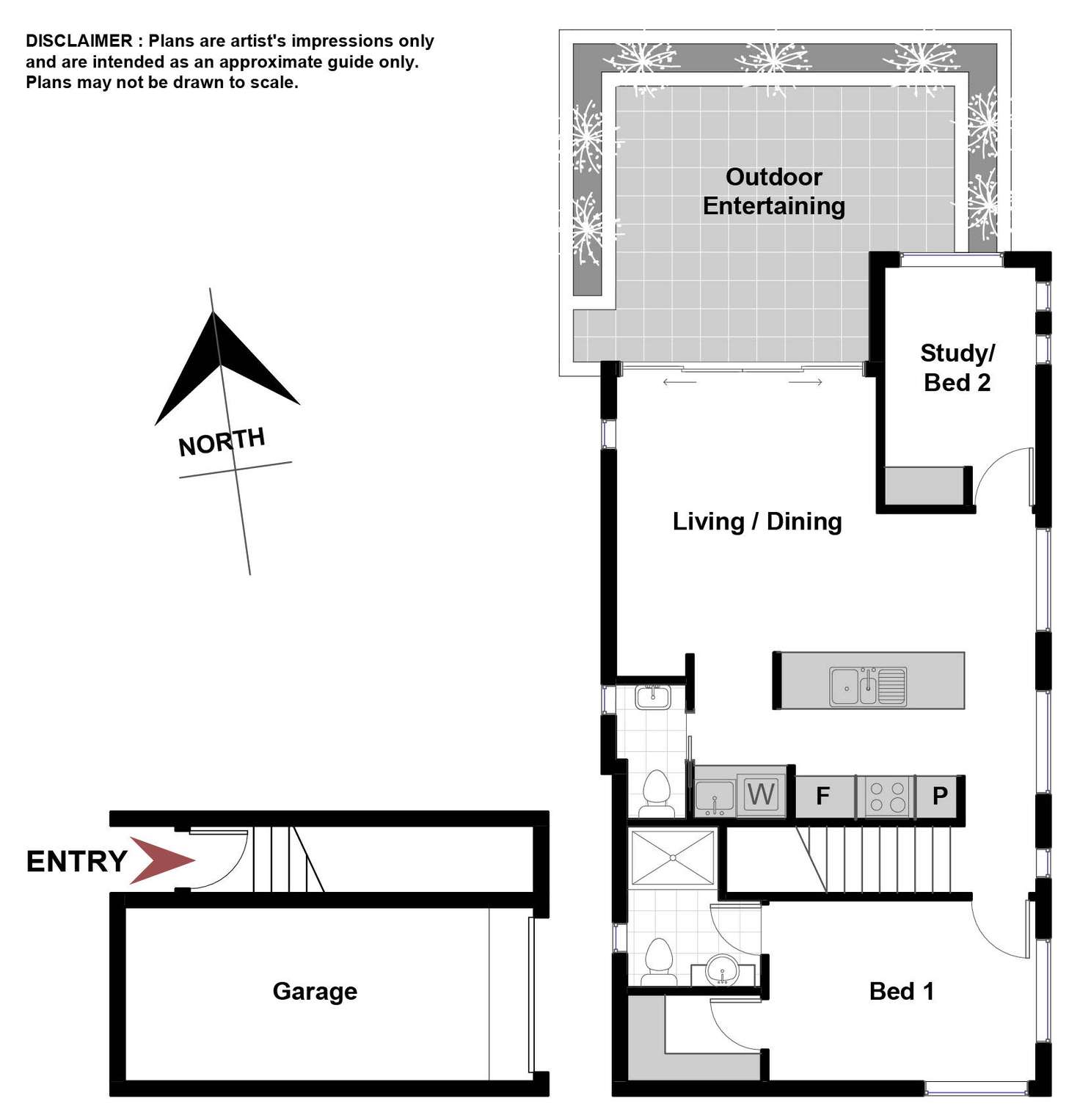 Floorplan of Homely apartment listing, 7/24 De Burgh Street, Lyneham ACT 2602