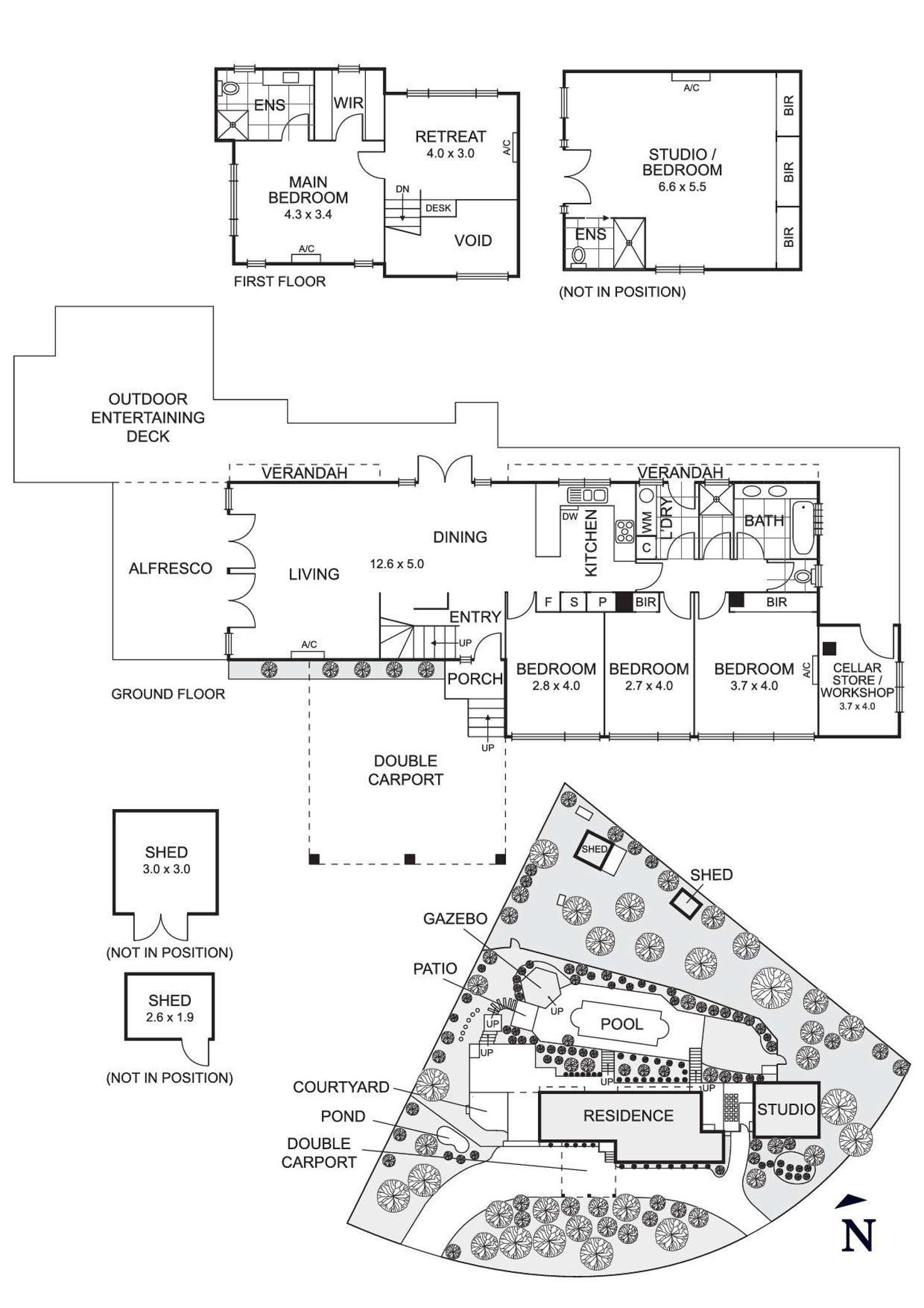 Floorplan of Homely house listing, 51-53 Enfield Avenue, Park Orchards VIC 3114