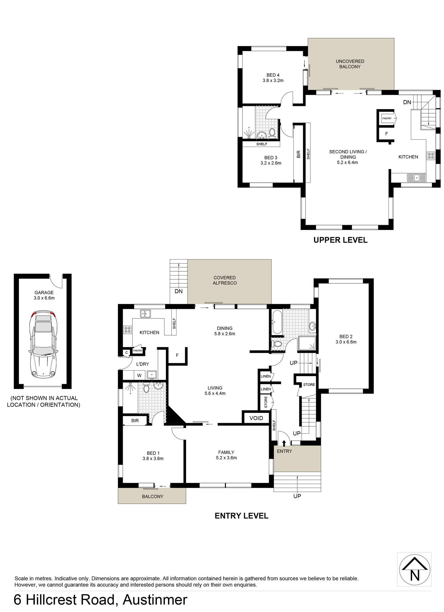 Floorplan of Homely house listing, 6 Hillcrest Road, Austinmer NSW 2515