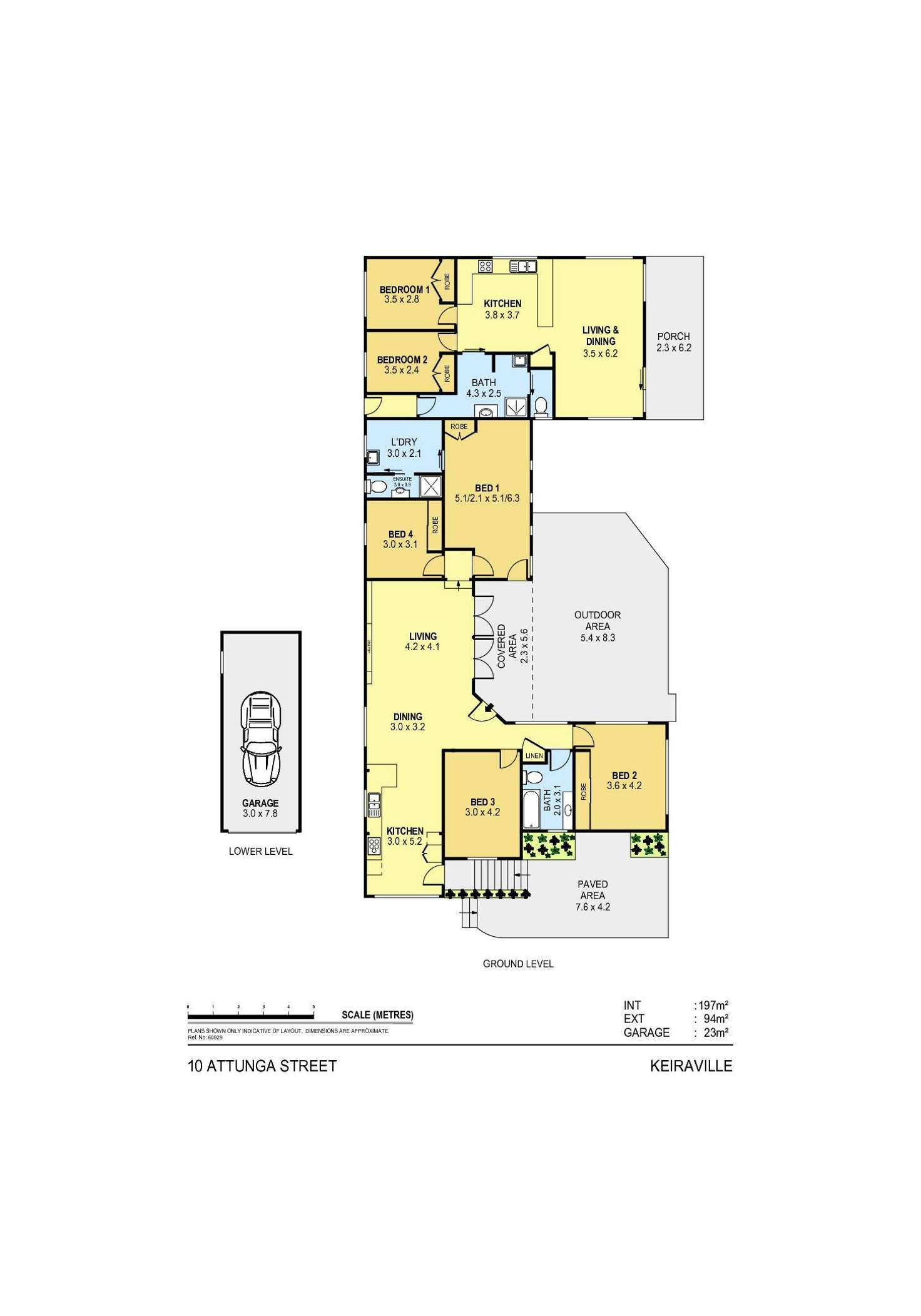 Floorplan of Homely house listing, 10 Attunga Street, Keiraville NSW 2500