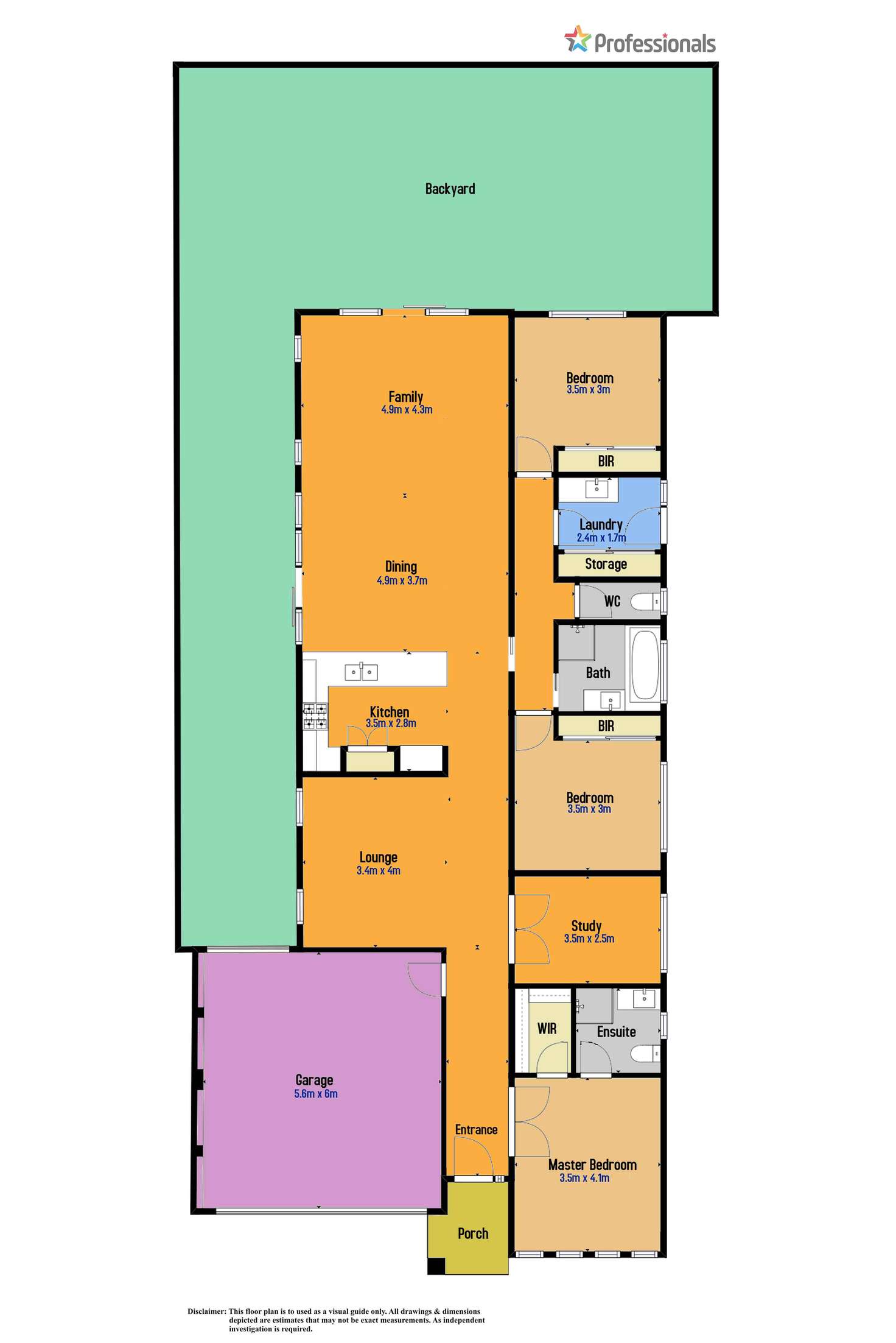 Floorplan of Homely house listing, 17 Etheridge Rise, Caroline Springs VIC 3023