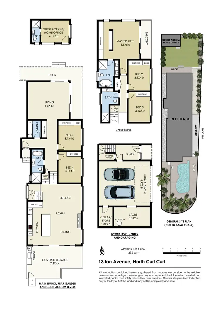 Floorplan of Homely house listing, 13 Ian Avenue, North Curl Curl NSW 2099
