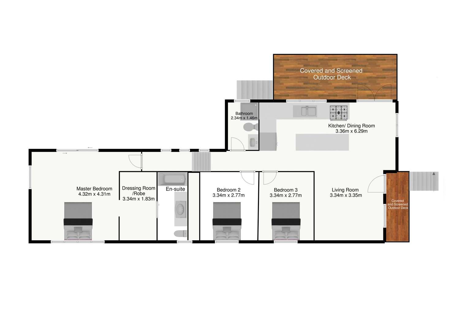 Floorplan of Homely house listing, 59 Narellan Street, Arana Hills QLD 4054