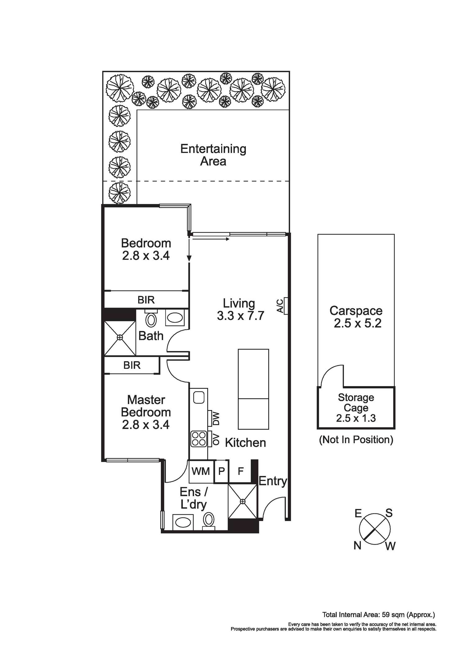 Floorplan of Homely apartment listing, 4/881 High Street, Armadale VIC 3143