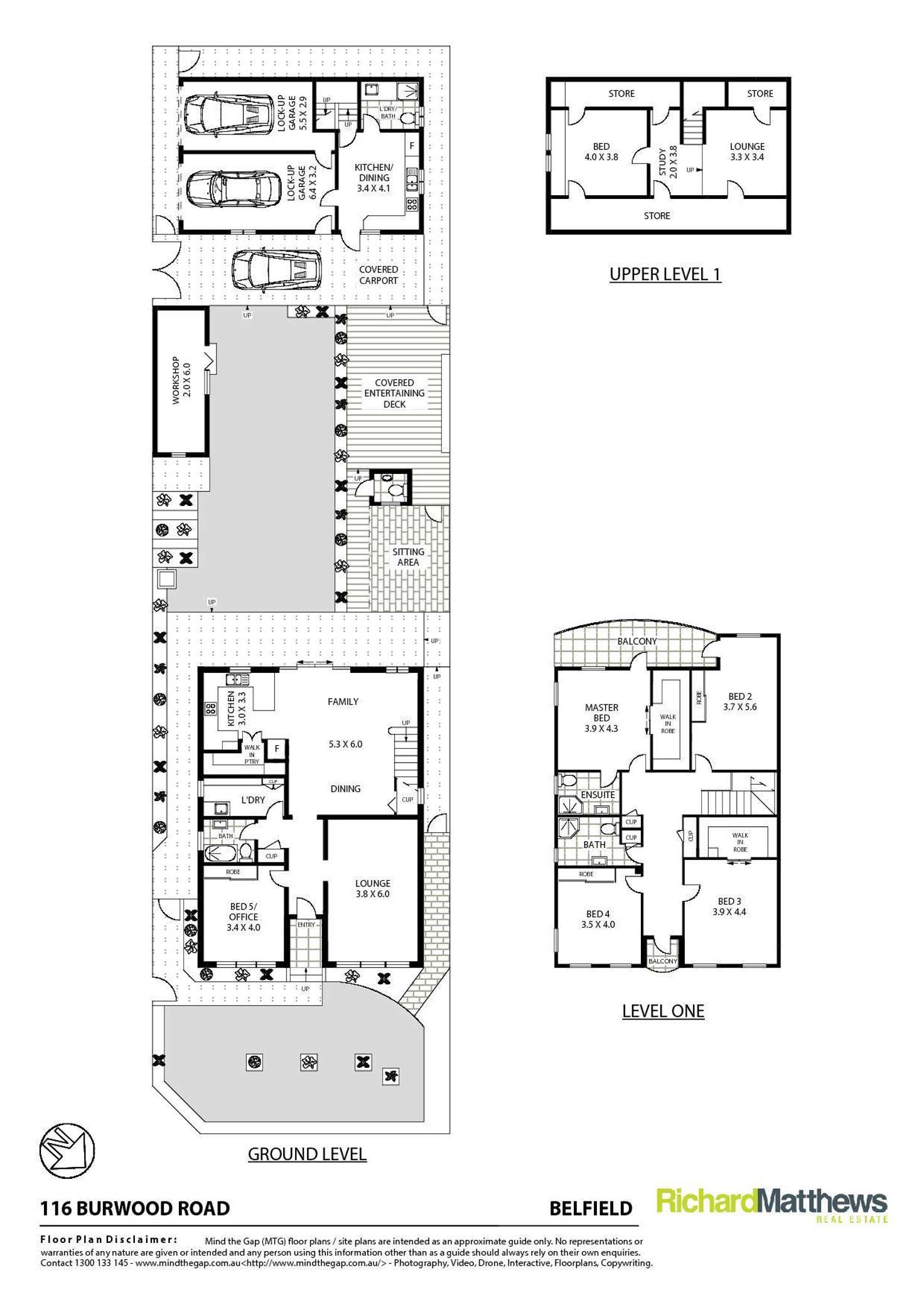 Floorplan of Homely house listing, 116 Burwood Road, Belfield NSW 2191