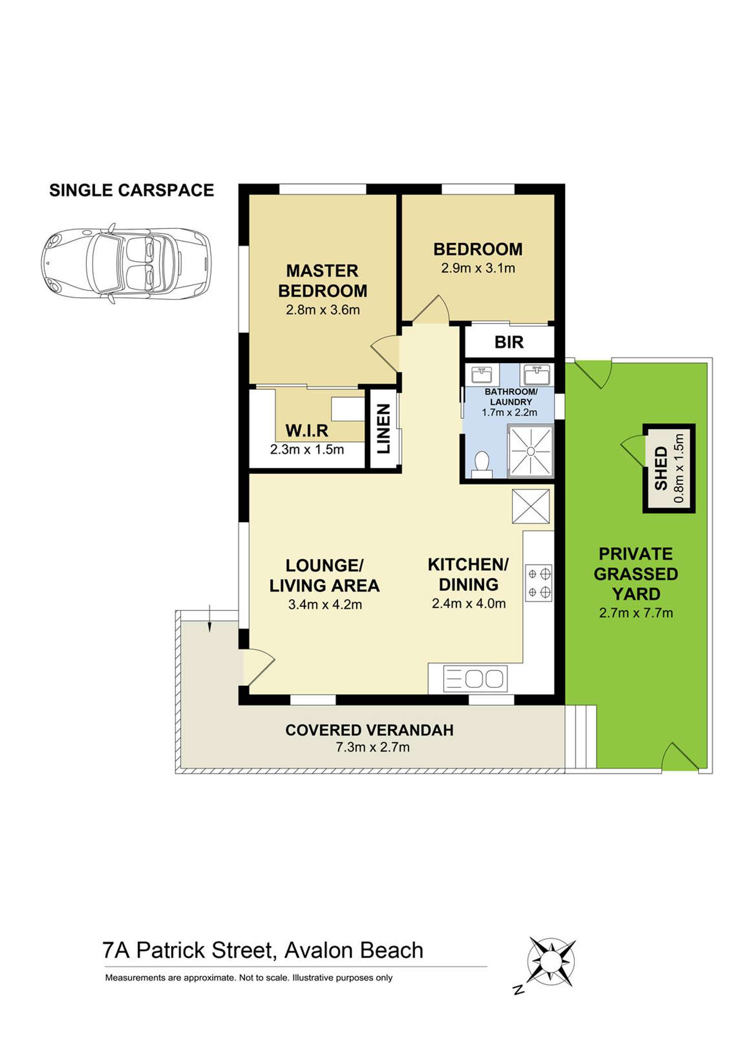 Floorplan of Homely house listing, 7A Patrick Street, Avalon Beach NSW 2107