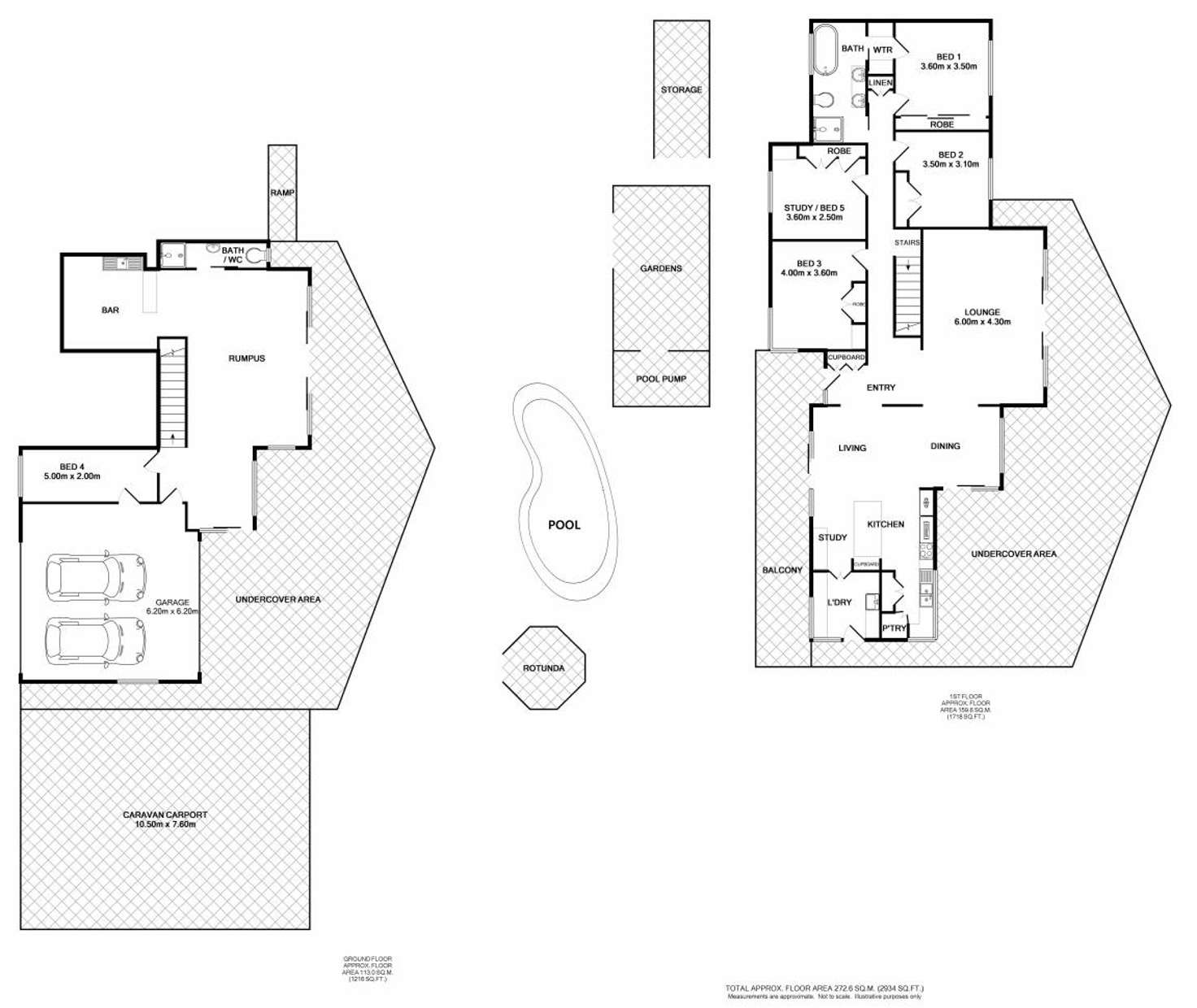 Floorplan of Homely house listing, 2 Warner Road, Beechworth VIC 3747