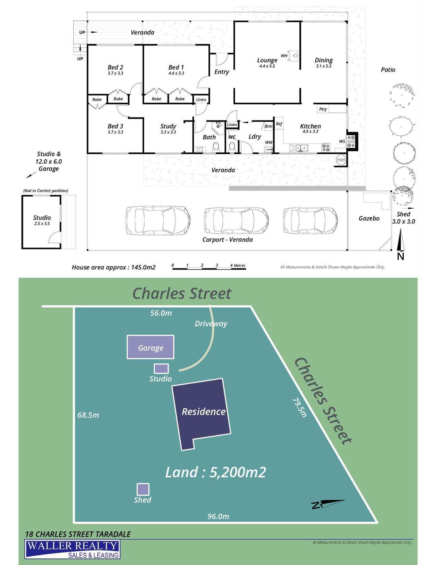 Floorplan of Homely house listing, 18 Charles Street, Taradale VIC 3447