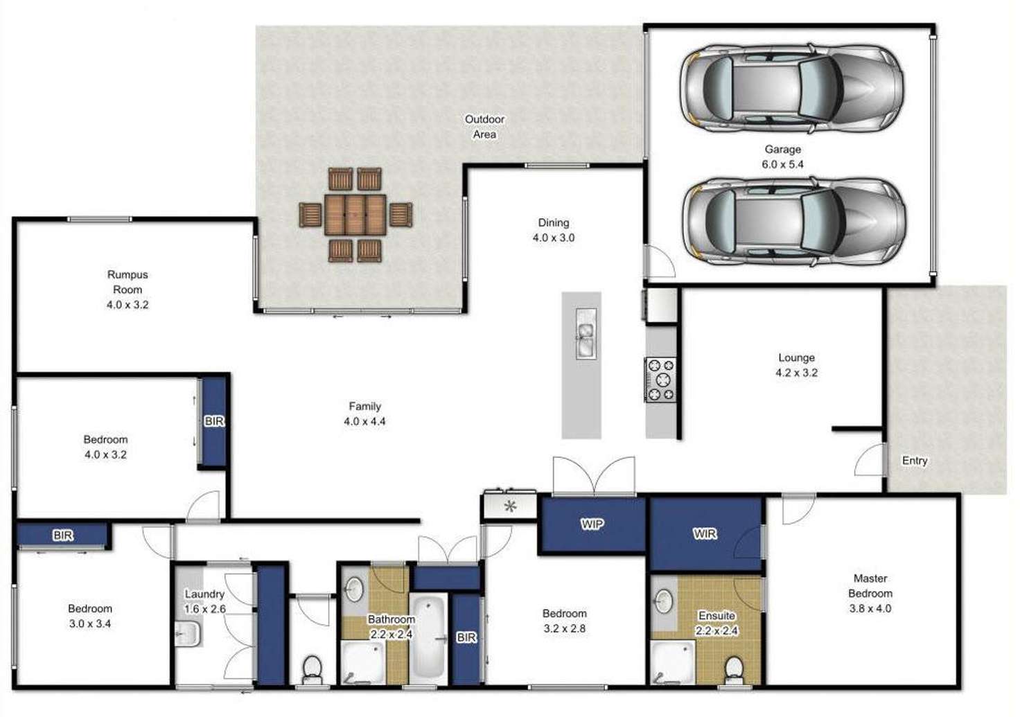 Floorplan of Homely house listing, 25 Greythorn Road, Traralgon VIC 3844