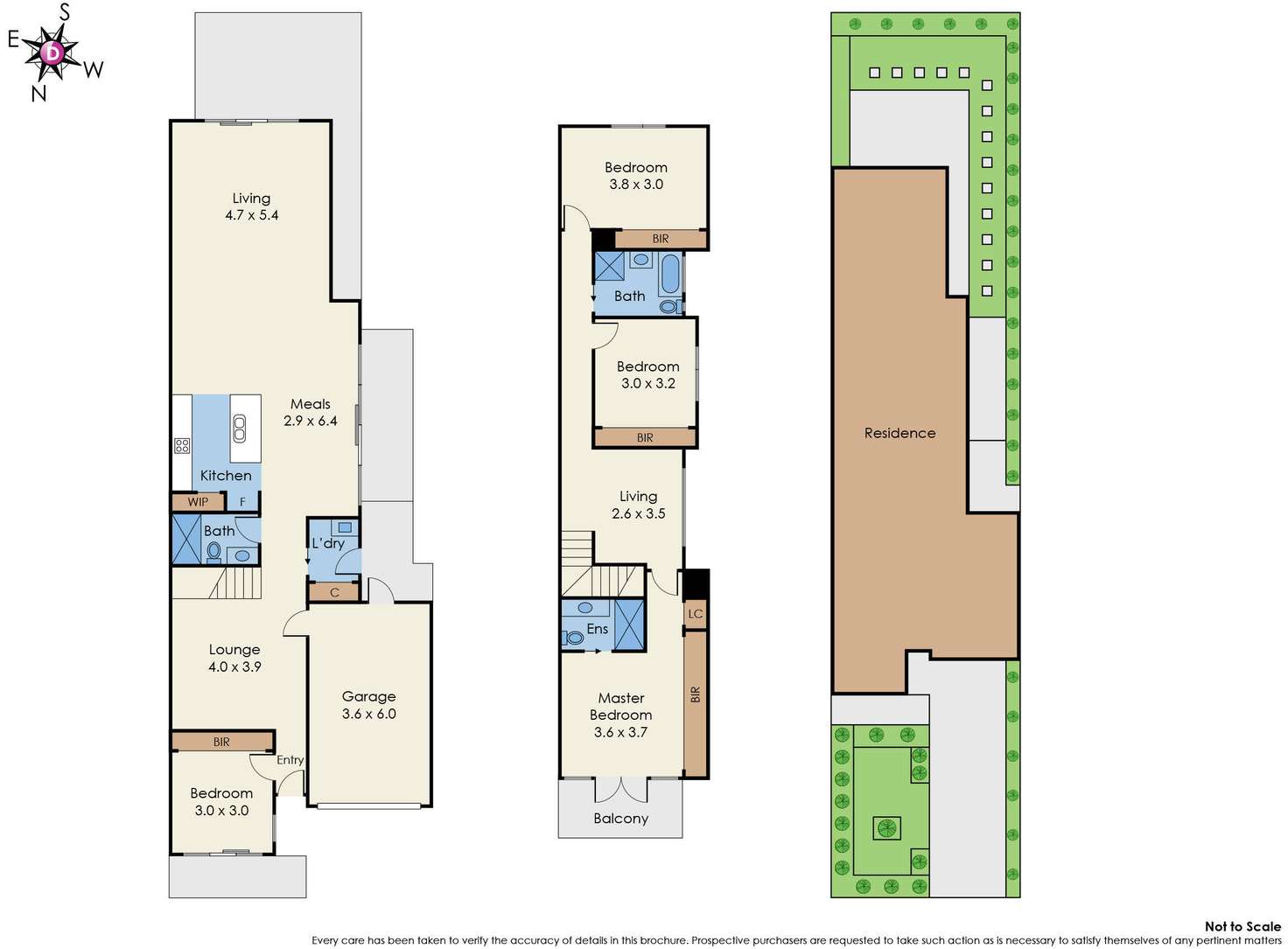 Floorplan of Homely townhouse listing, 20 Kirkwood Street, Beaumaris VIC 3193