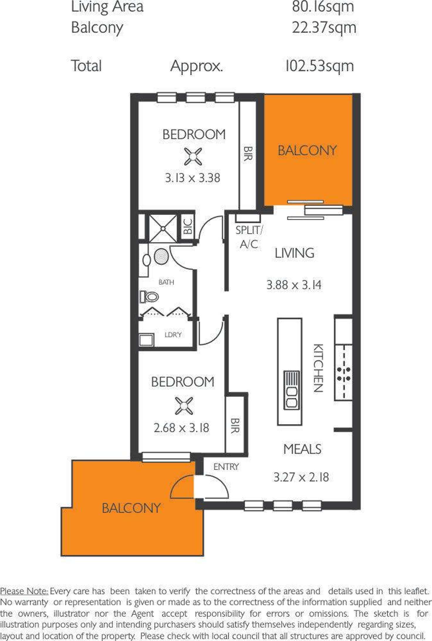 Floorplan of Homely unit listing, 7/9 Kerry Street, Athol Park SA 5012