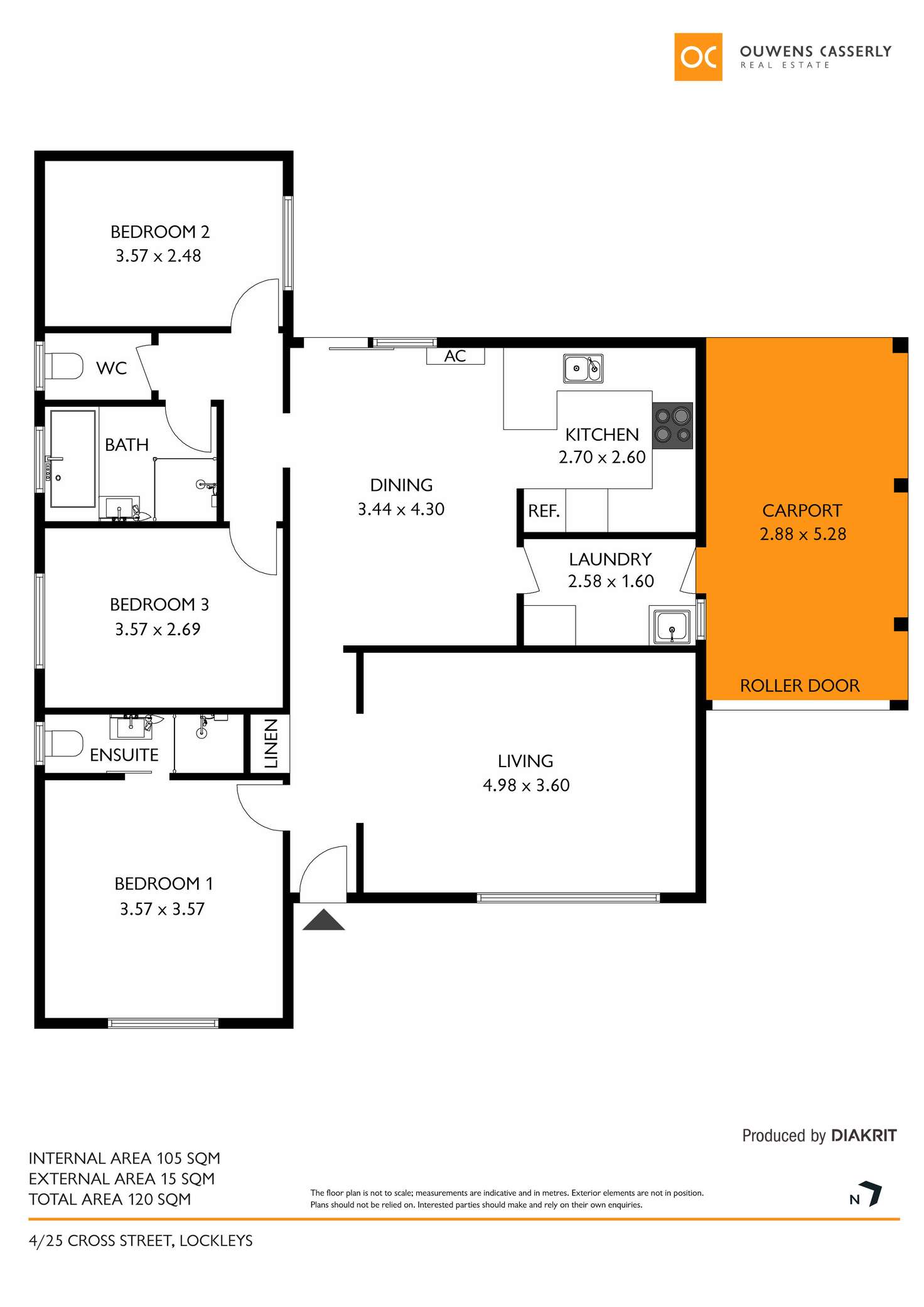 Floorplan of Homely house listing, 4/25 Cross Street, Lockleys SA 5032