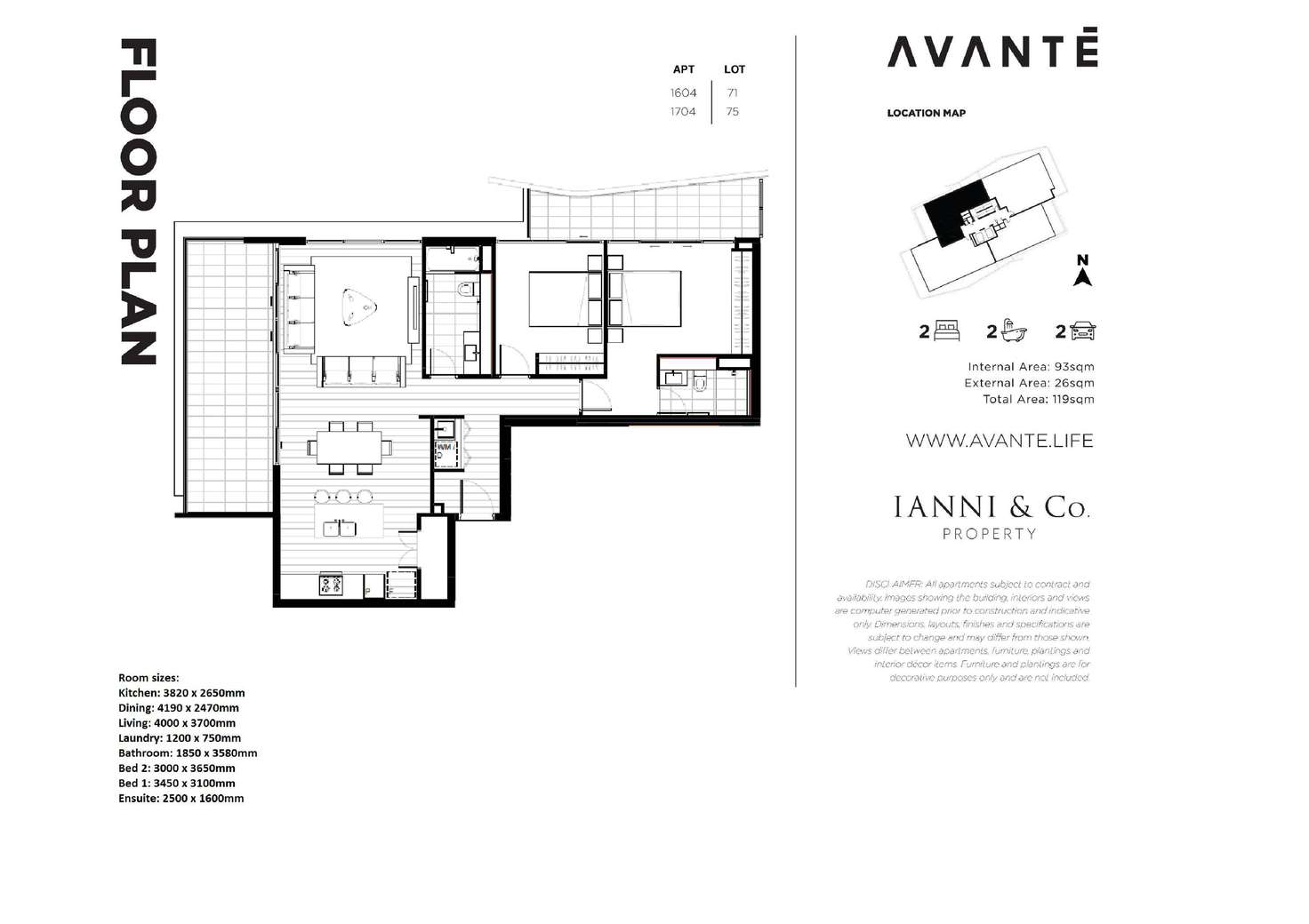 Floorplan of Homely apartment listing, 3 Rawson Street, Wollongong NSW 2500
