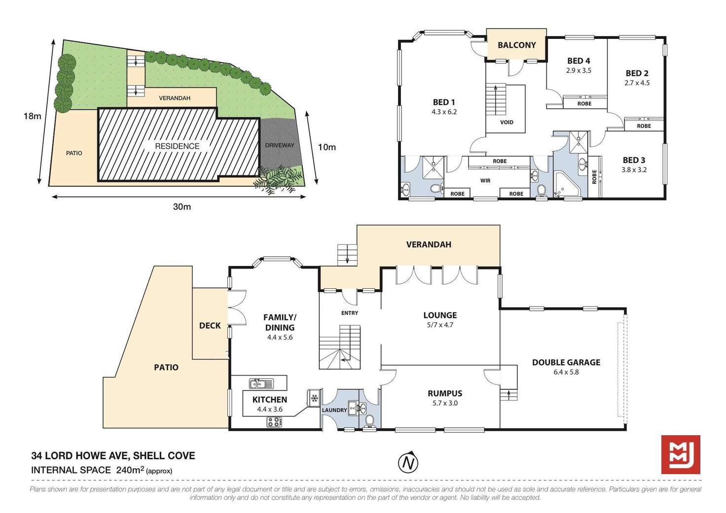 Floorplan of Homely house listing, 34 Lord Howe Avenue, Shell Cove NSW 2529