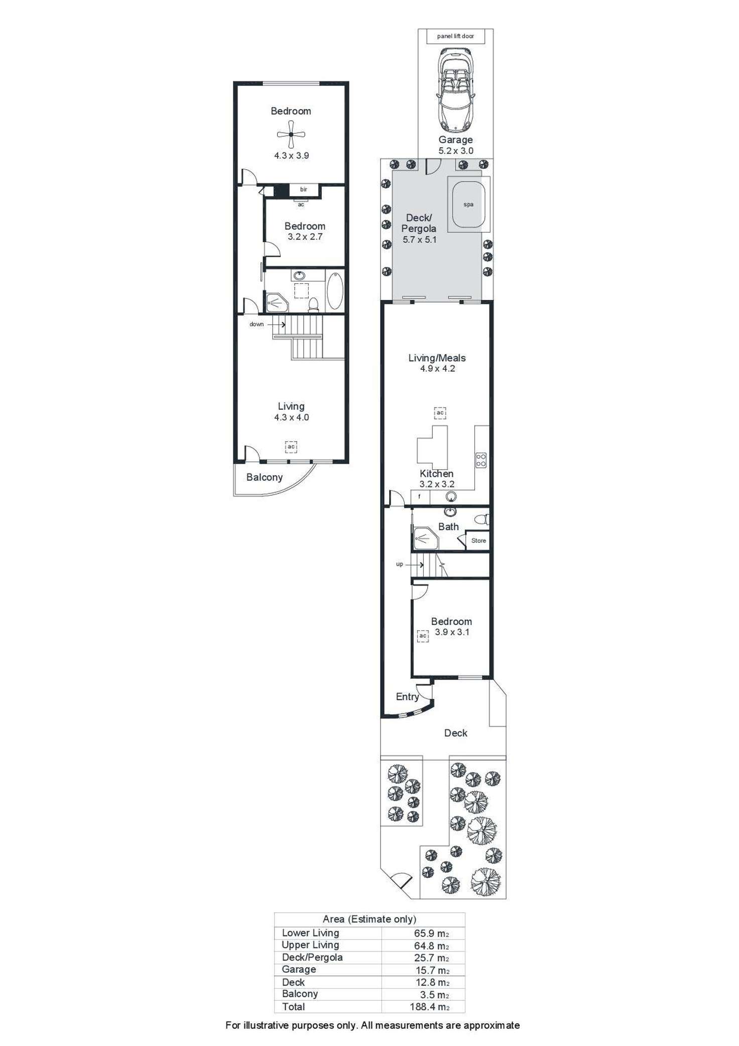 Floorplan of Homely house listing, 171 MacKinnon Parade, North Adelaide SA 5006