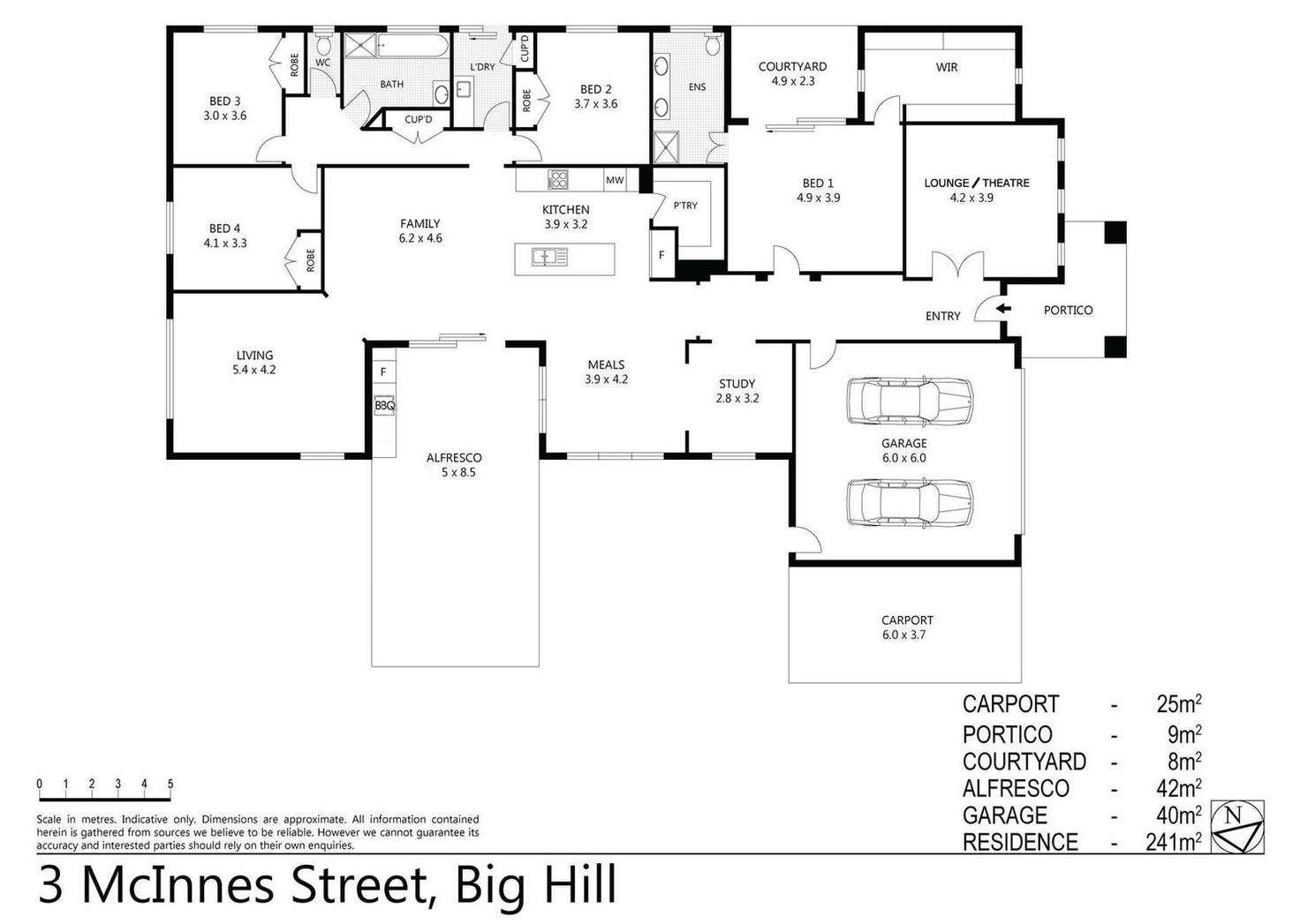 Floorplan of Homely house listing, 3 McInnes Street, Big Hill VIC 3555