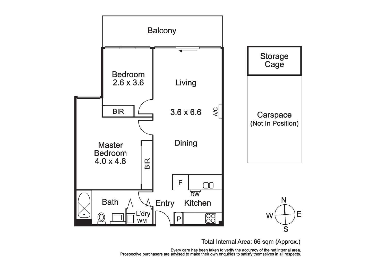 Floorplan of Homely apartment listing, 302/105-113 Pier Street, Altona VIC 3018