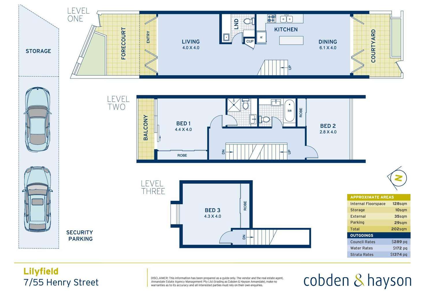 Floorplan of Homely house listing, 7/55 Henry Street, Lilyfield NSW 2040