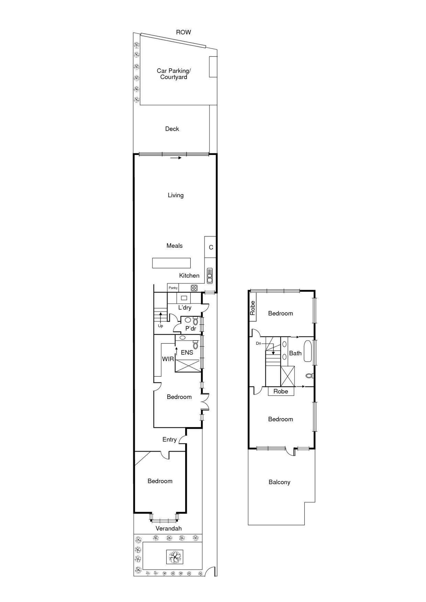 Floorplan of Homely house listing, 23 Baker Street, St Kilda VIC 3182