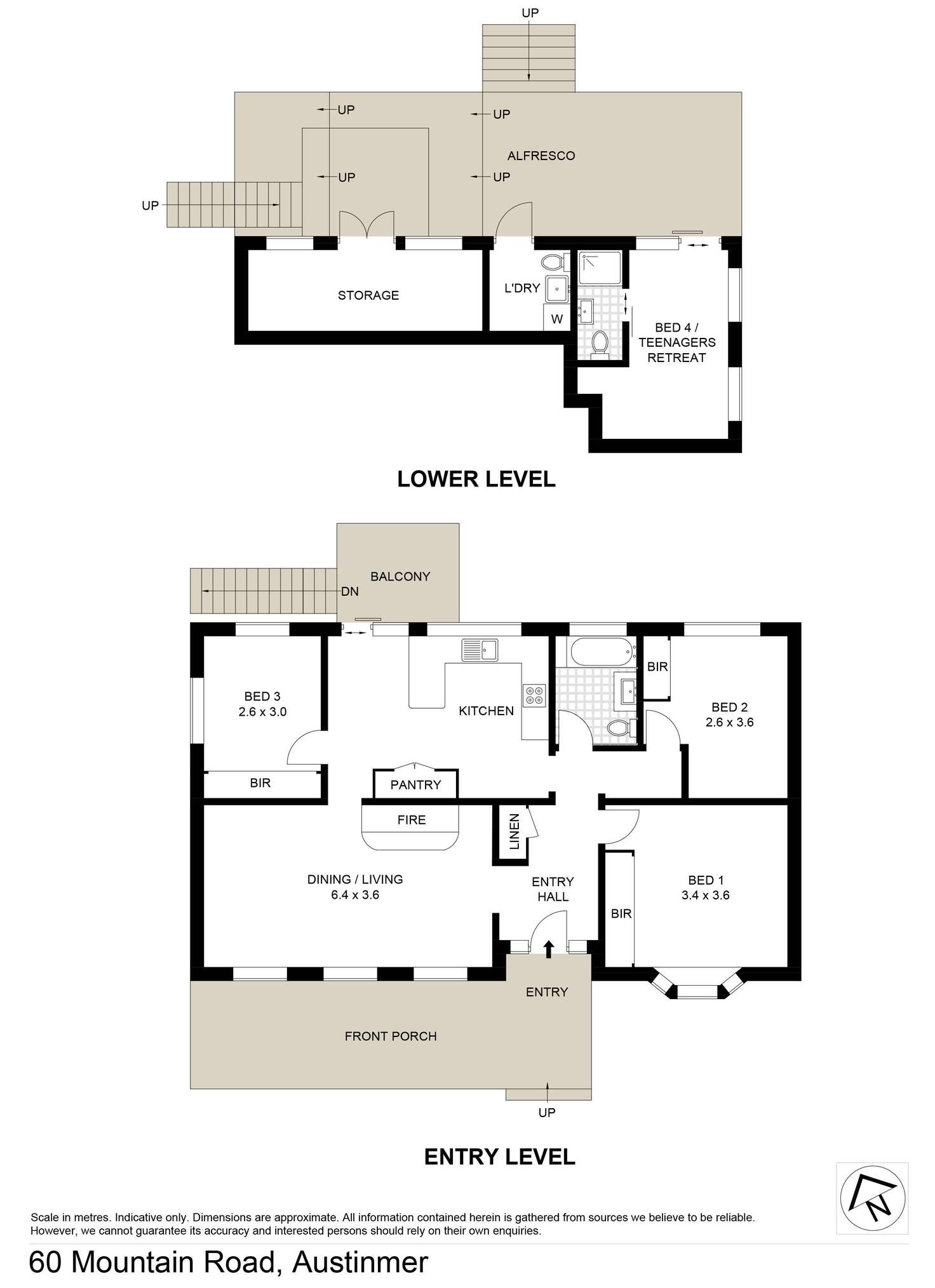 Floorplan of Homely house listing, 60 Mountain Road, Austinmer NSW 2515