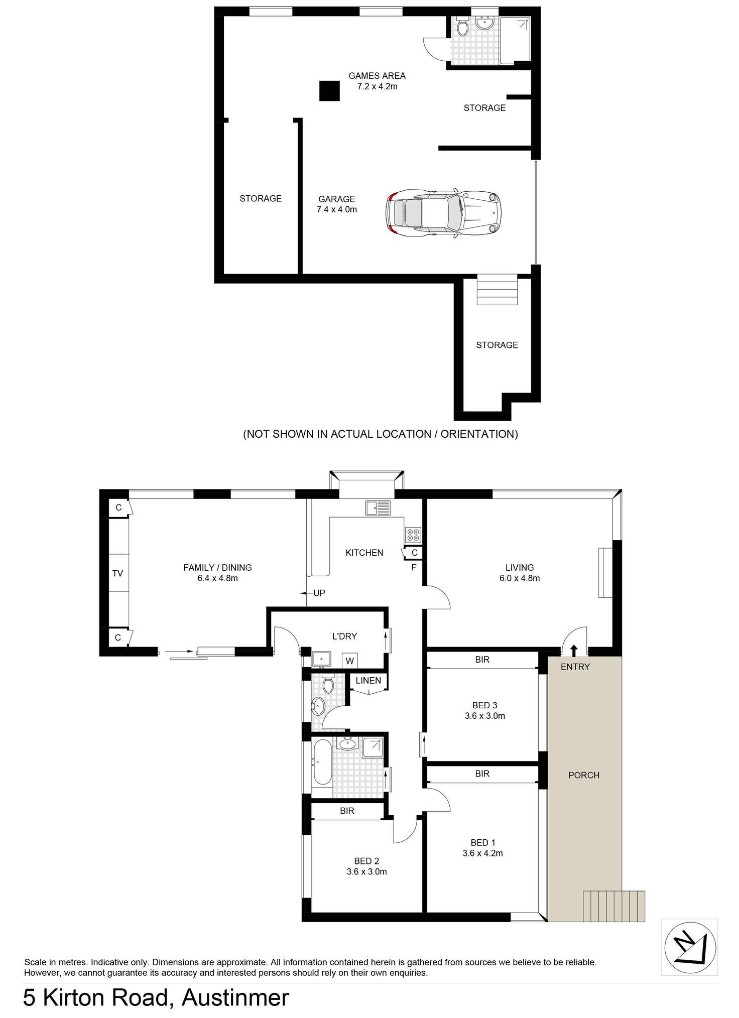 Floorplan of Homely house listing, 5 Kirton Road, Austinmer NSW 2515