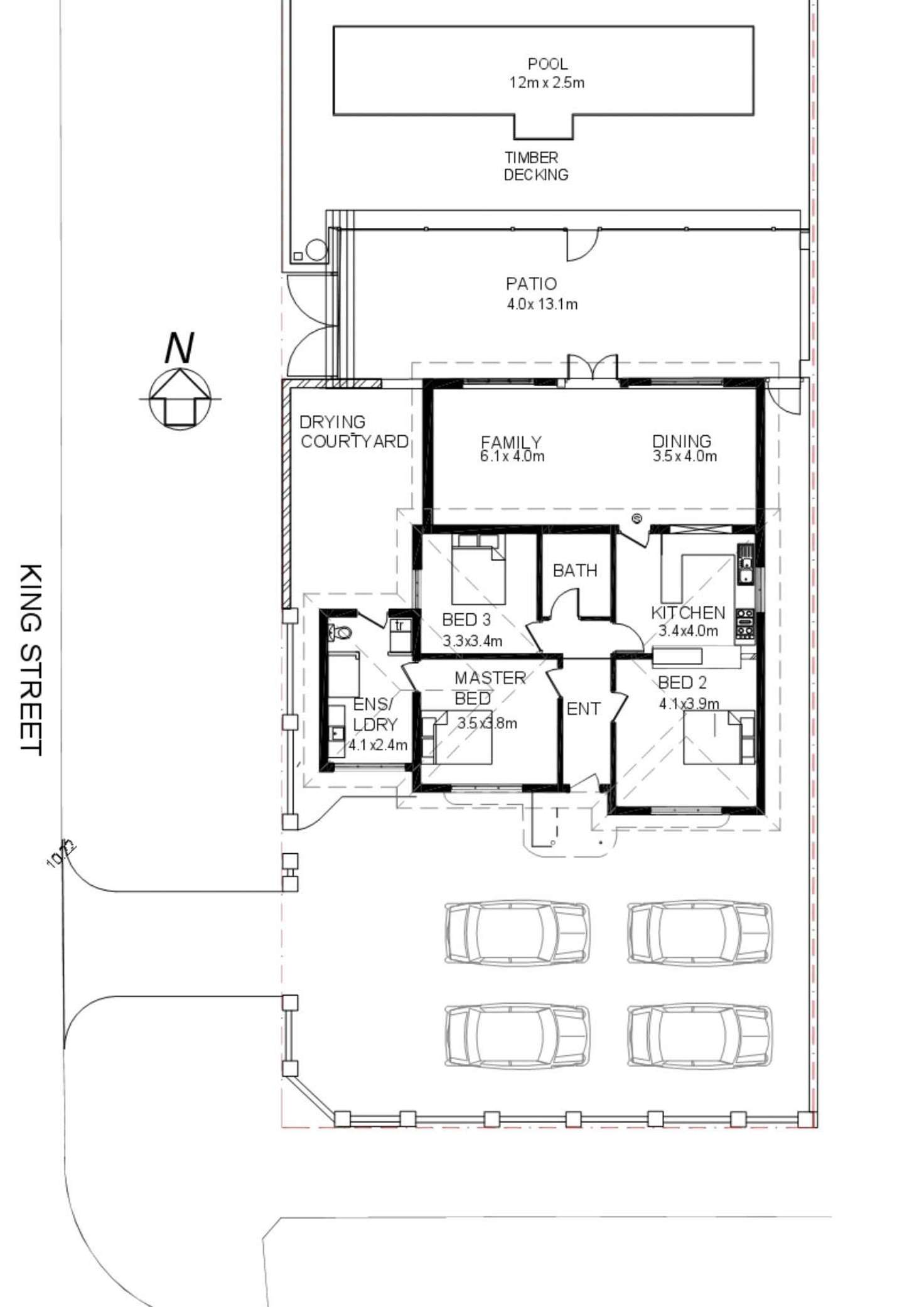 Floorplan of Homely house listing, 274 Onslow Road, Shenton Park WA 6008