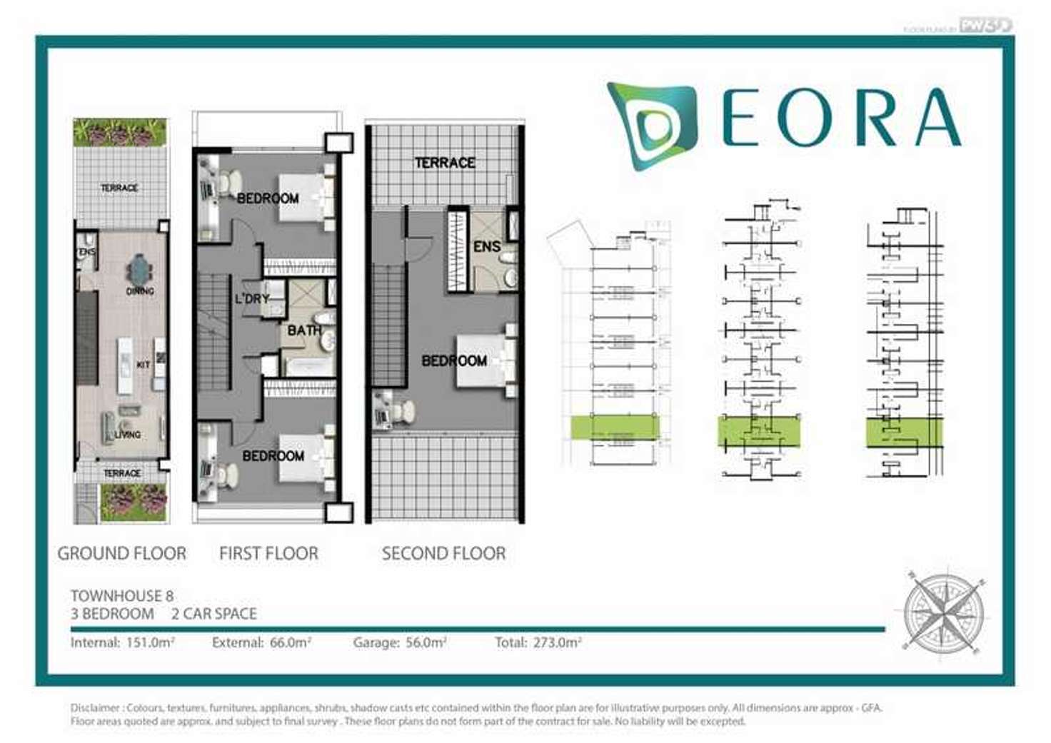 Floorplan of Homely terrace listing, 8/15 Edgehill Avenue, Botany NSW 2019