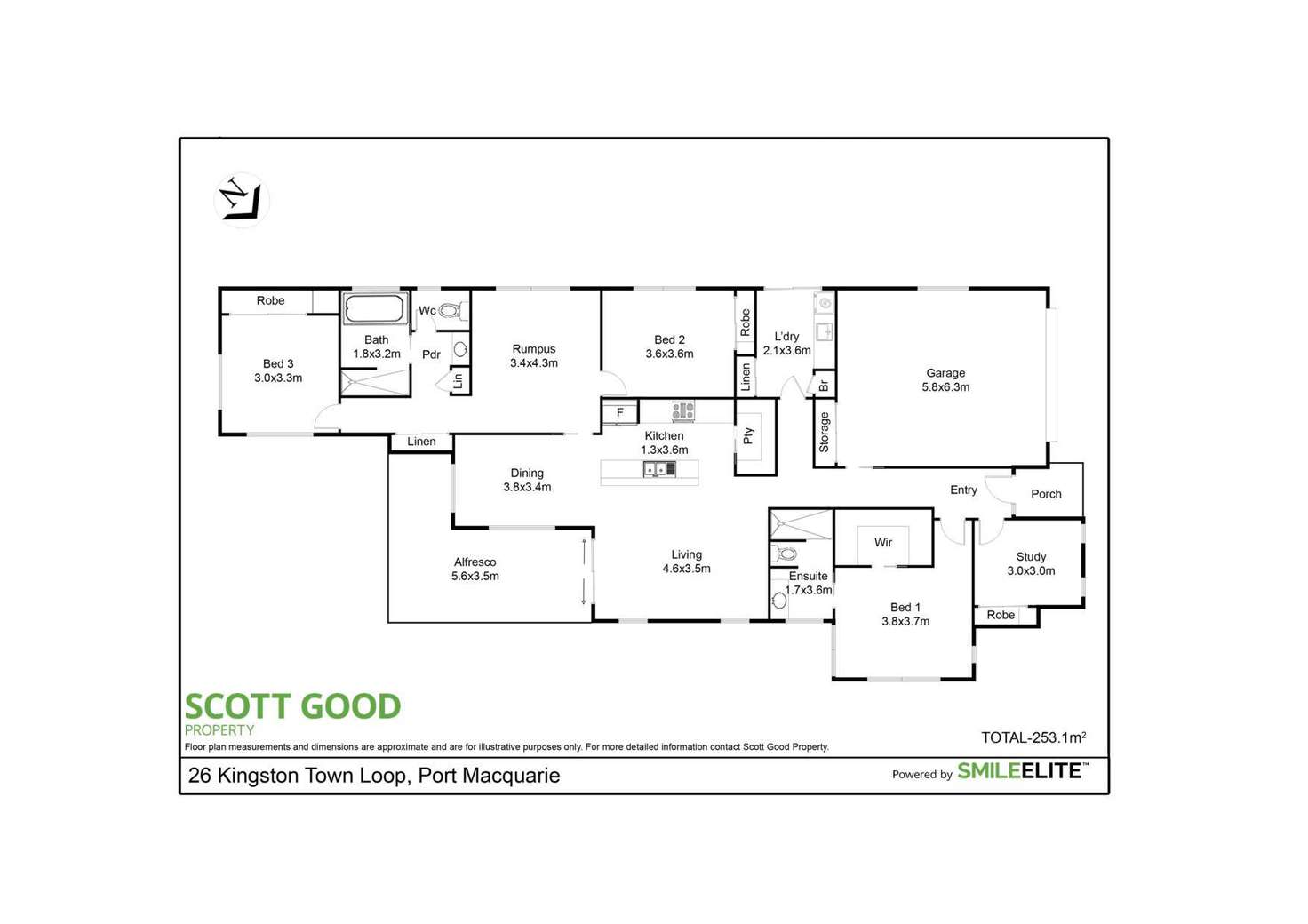 Floorplan of Homely house listing, 26 Kingston Town Loop, Port Macquarie NSW 2444