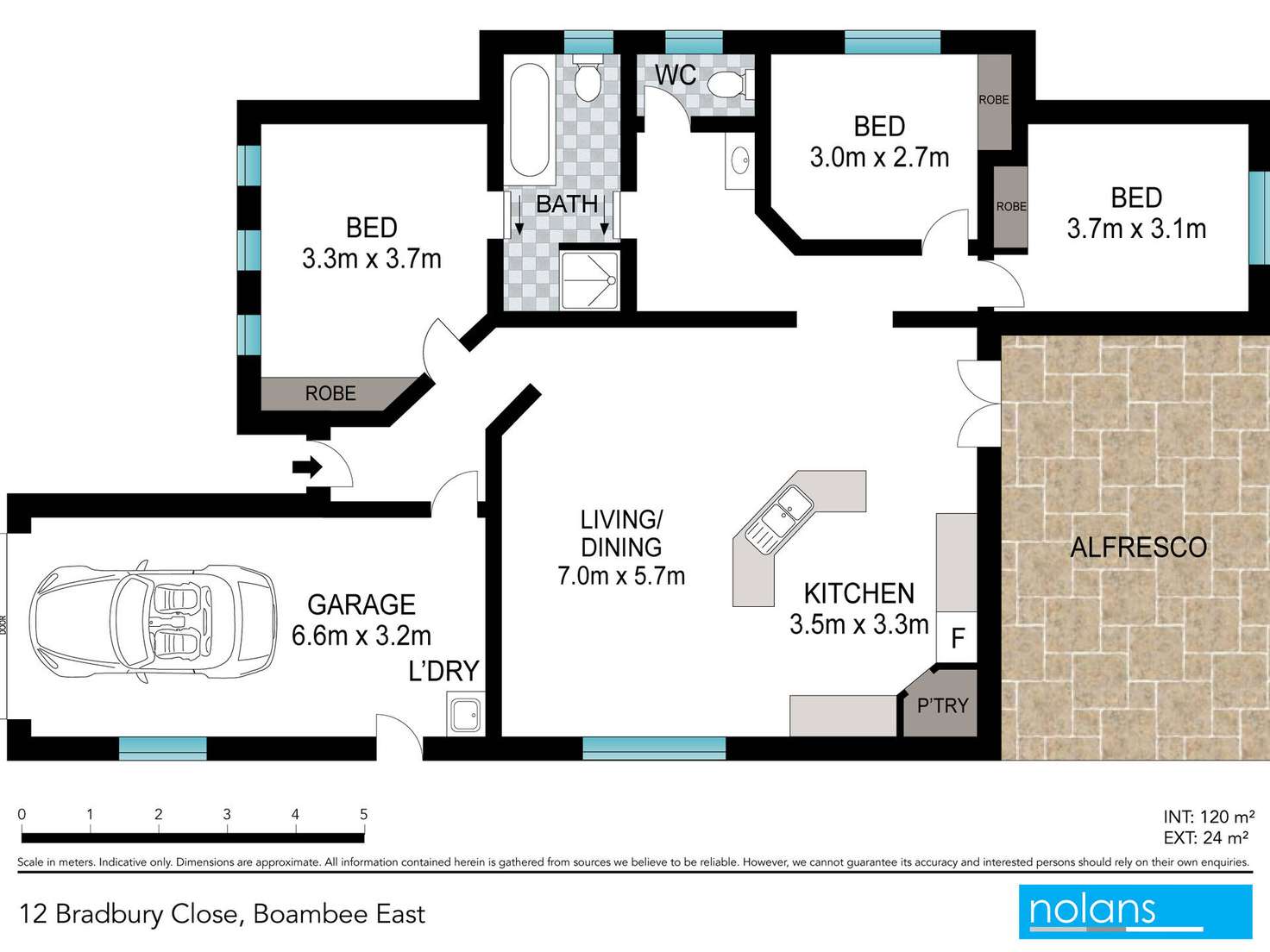 Floorplan of Homely house listing, 12 Bradbury Close, Boambee East NSW 2452