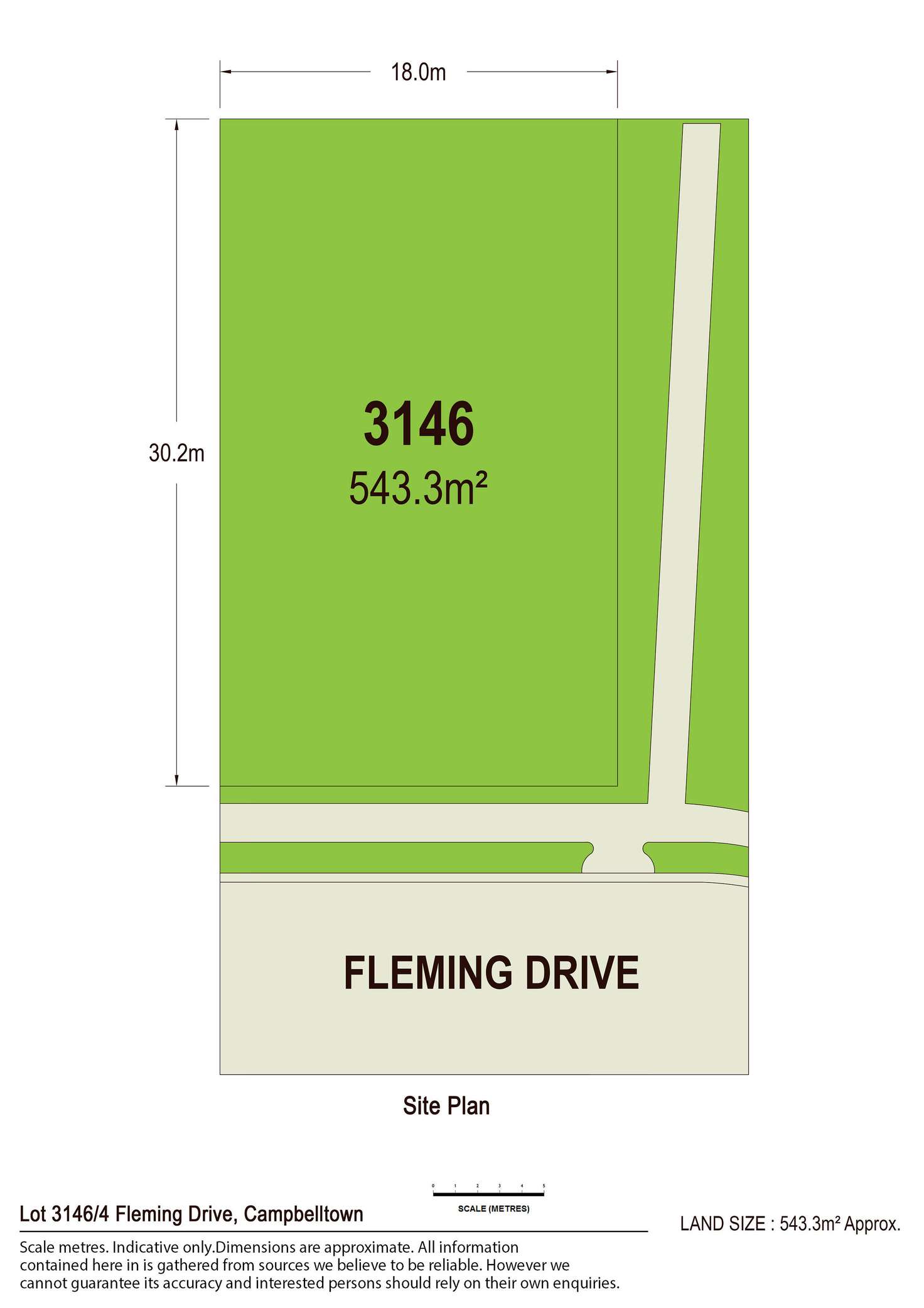 Floorplan of Homely residentialLand listing, 4 Fleming Drive, Campbelltown NSW 2560
