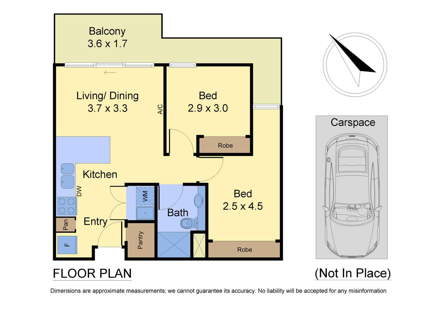 Floorplan of Homely apartment listing, 513/70 Batesford Road, Chadstone VIC 3148