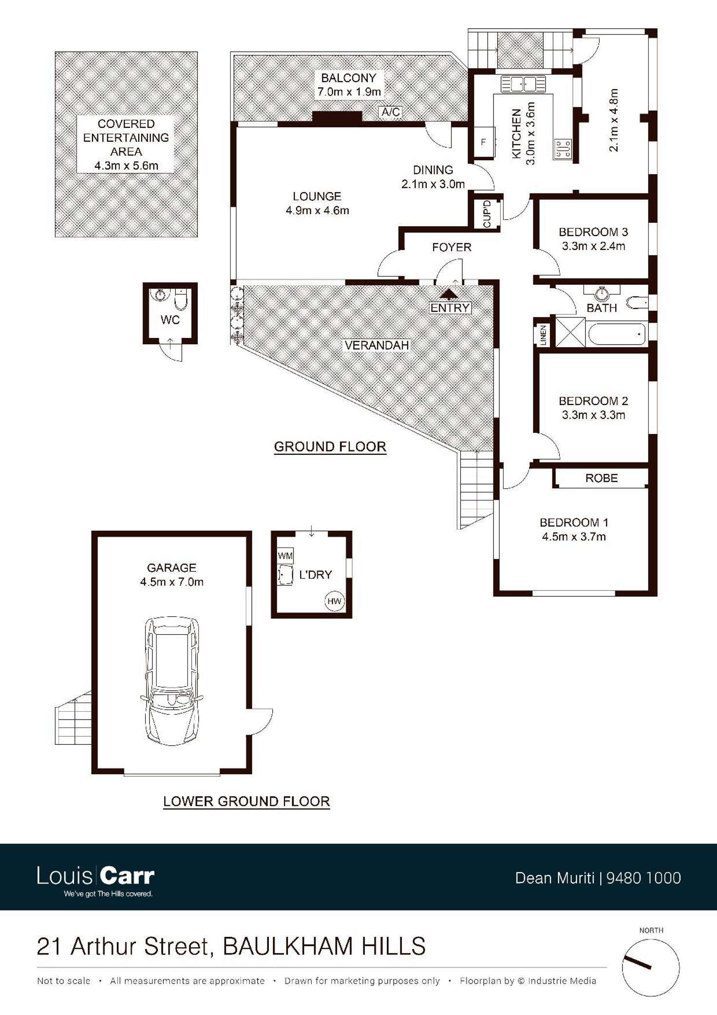 Floorplan of Homely house listing, 21 Arthur Street, Baulkham Hills NSW 2153
